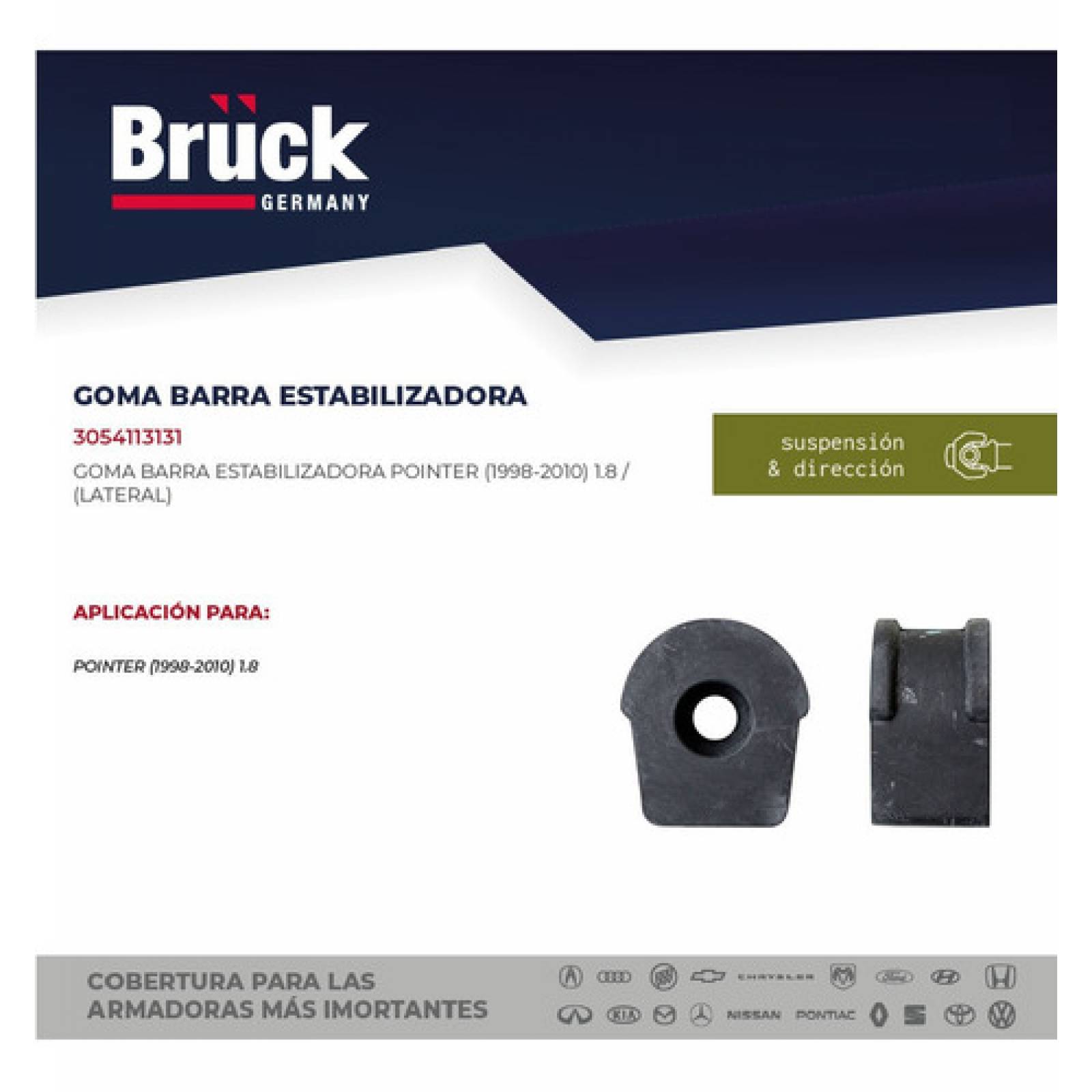 Goma Barra Estabilizadora Pointer 2004 Lateral