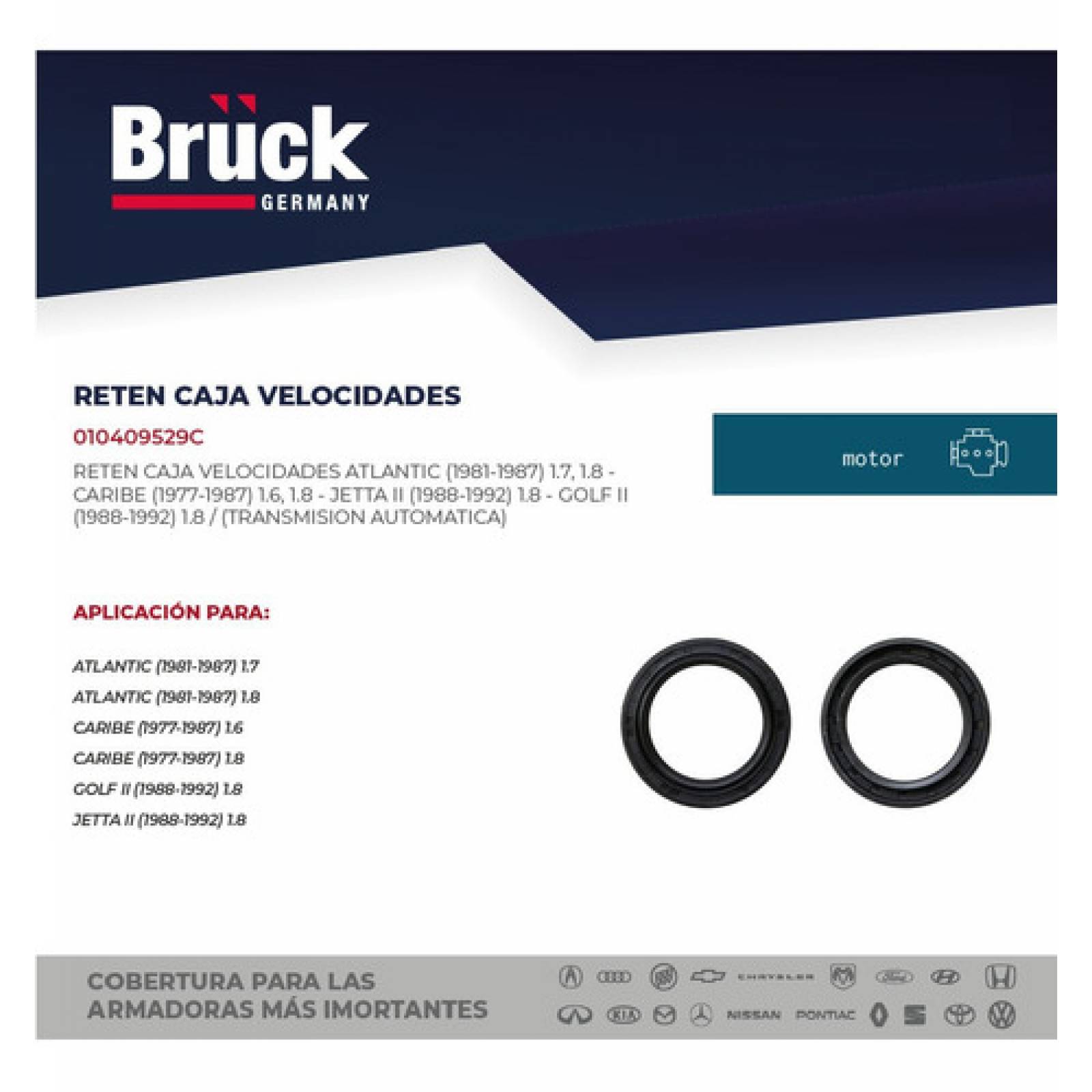 Reten Turbina Caja Automatica Jetta Golf A2 A3 1987 - 1999