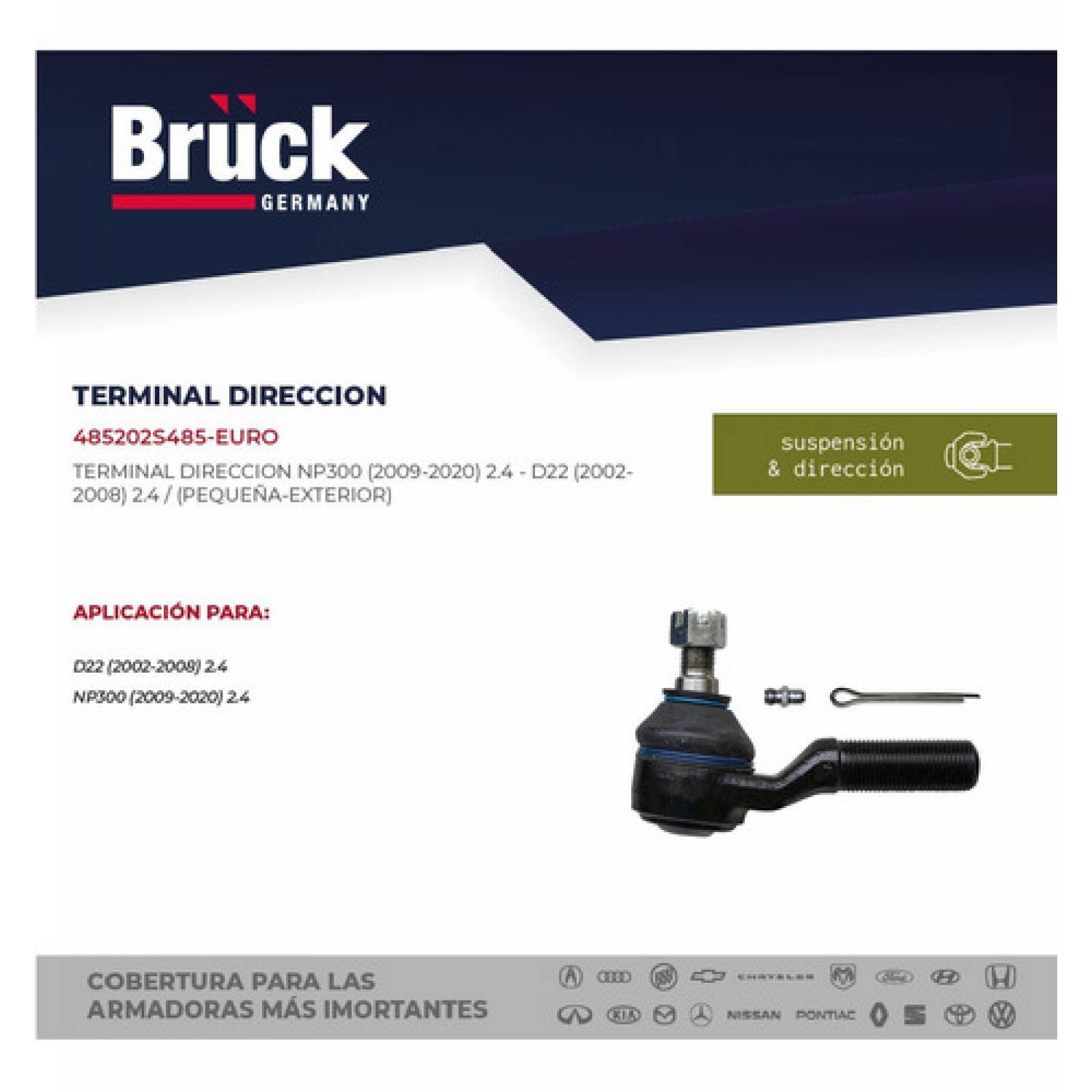 Terminal Direccion Ext Nissan Np300 09 -15 Frontier 98 - 04