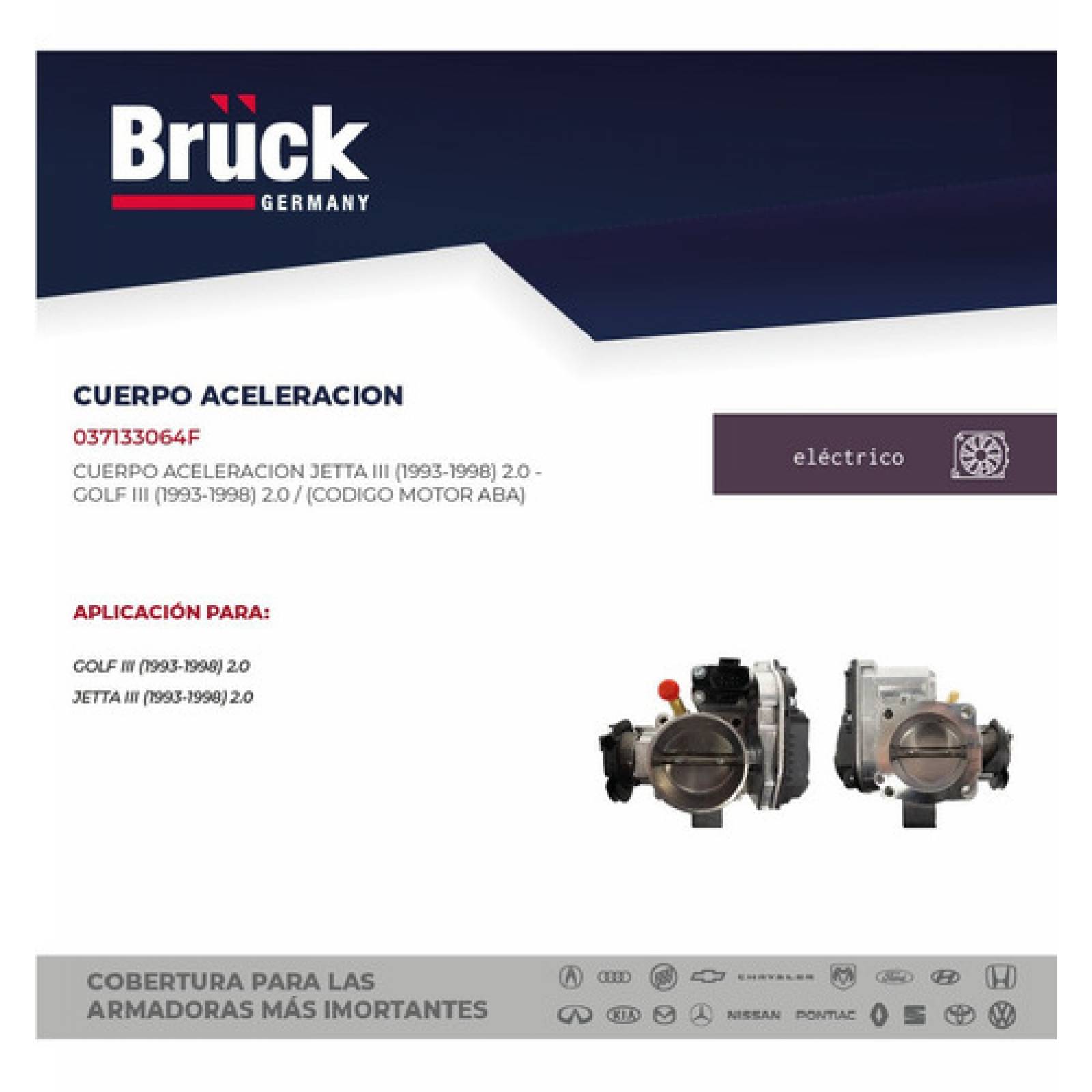 Cuerpo Aceleracion Volkswagen Vw Jetta Golf A3 1993 - 1999