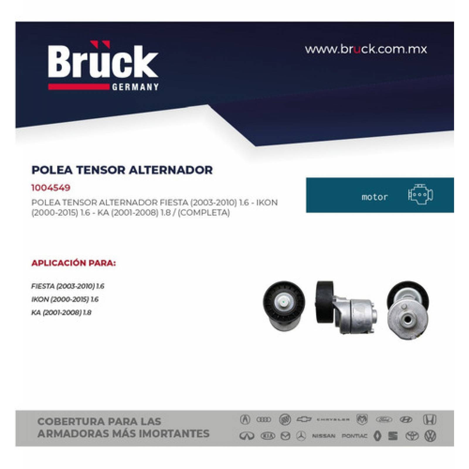 Polea Tensora Ford Ka 2002