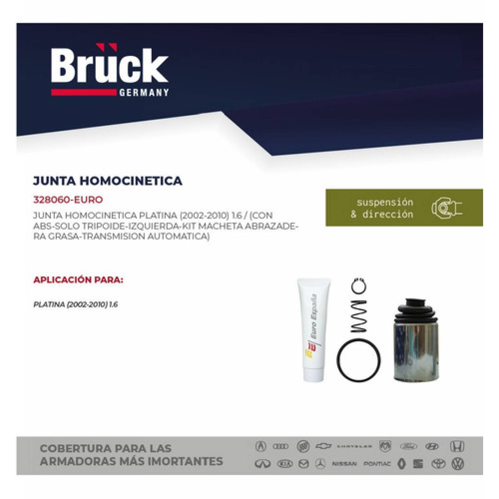 Tripoide Junta Homocinetica Platina 2004 Izq