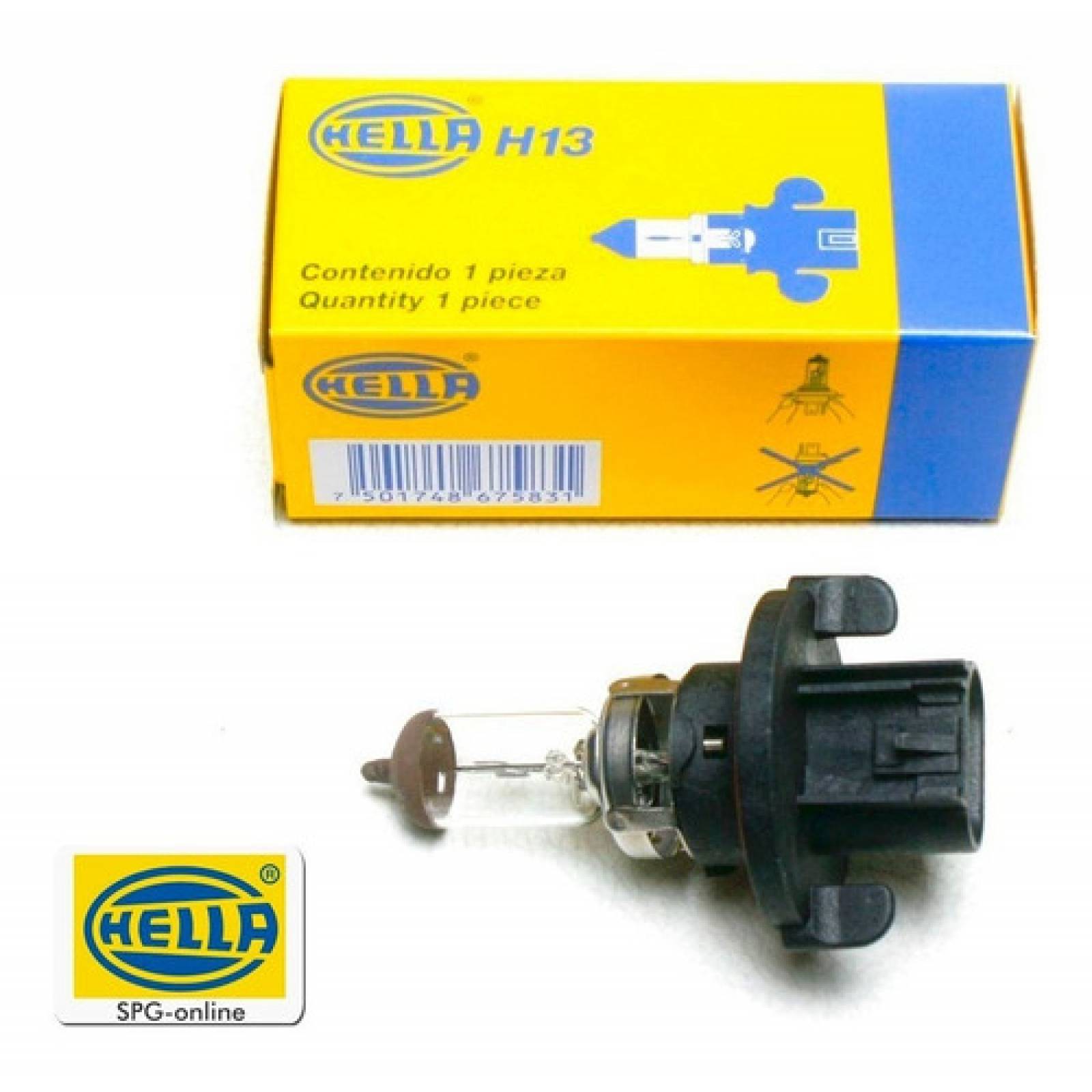 Foco H13 Hella 55 Watts 1 Pieza