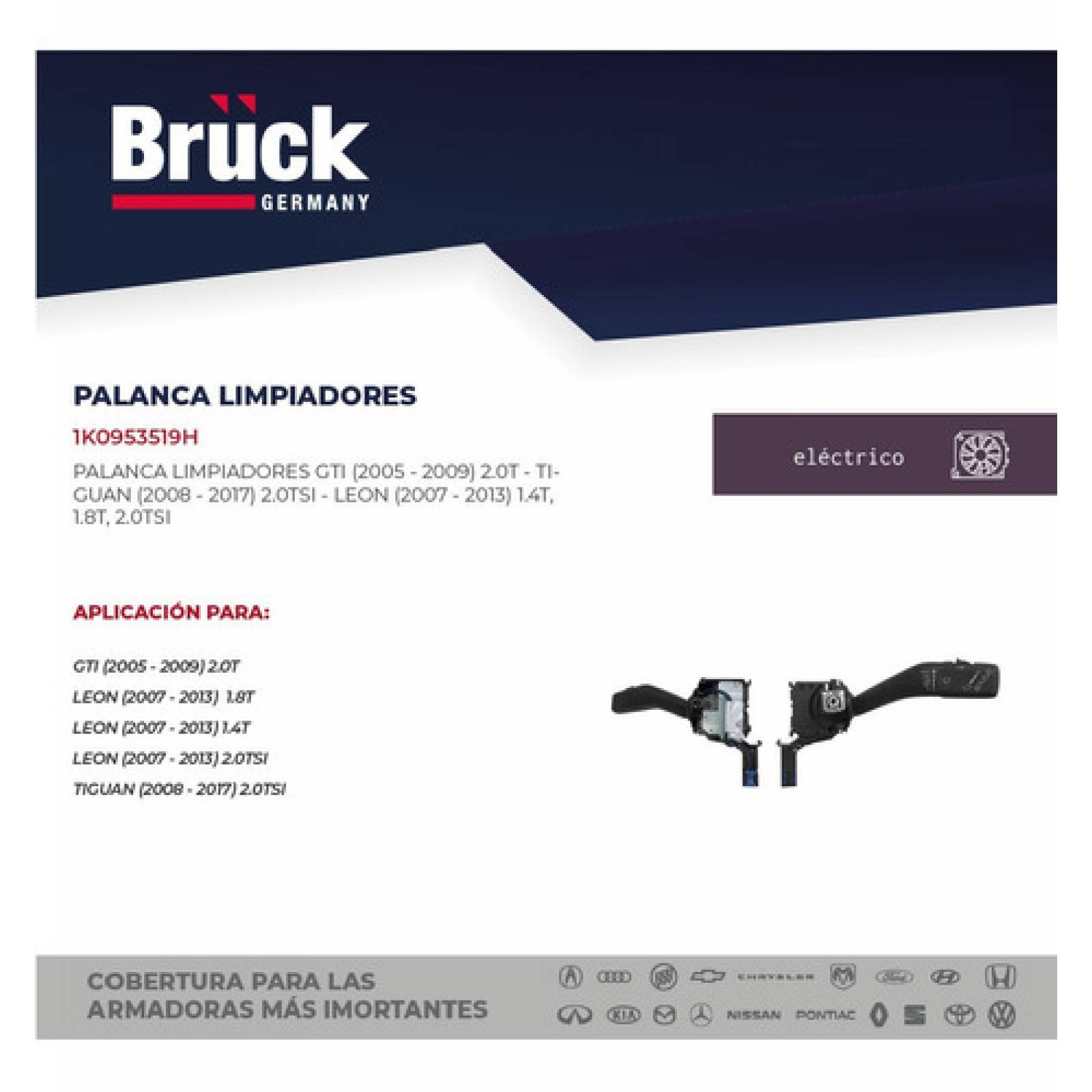 Palanca Limpiadores Bora 2008 2.5 20v 1k0953519h