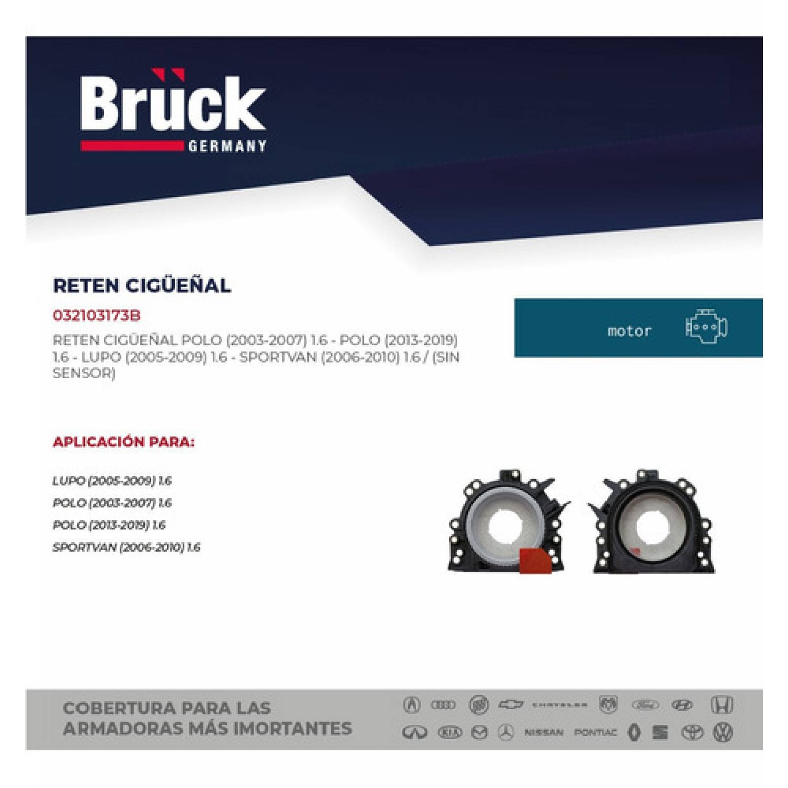 Reten Cigueñal Polo 2003 1.6