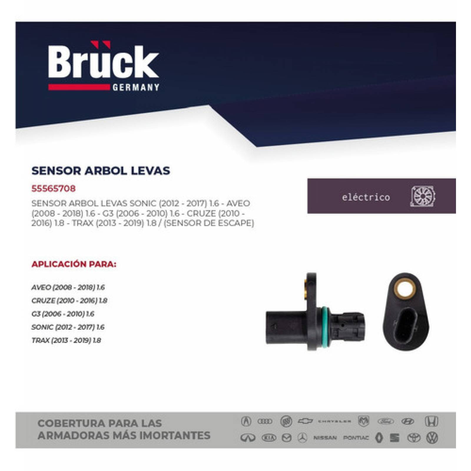 Sensor Árbol Levas De Escape Aveo Sonic 07-09 Pontiac G3 