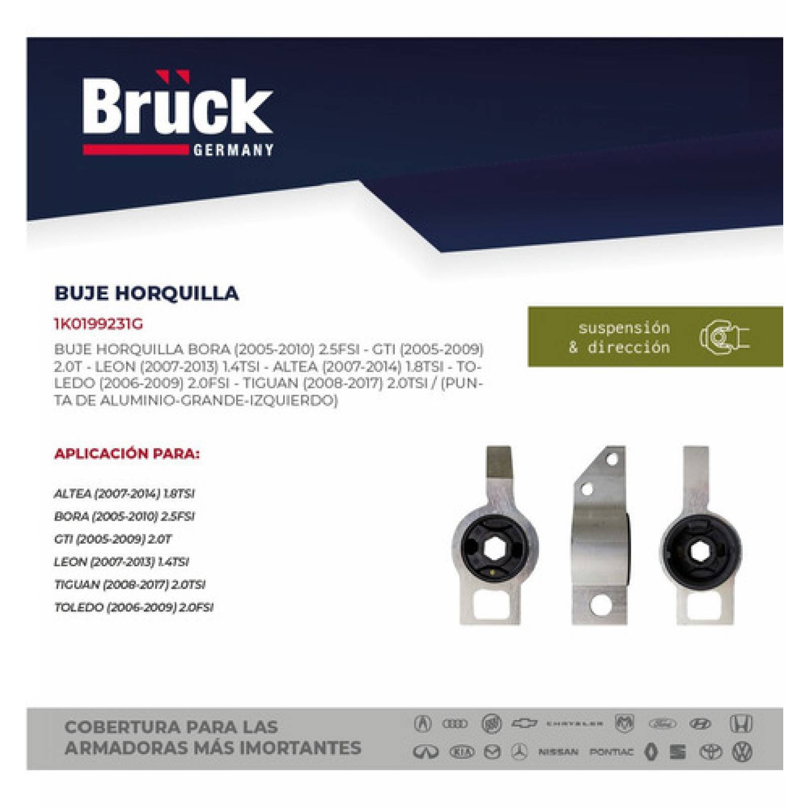 Buje Horquilla Bora 2009 2.5 Izq