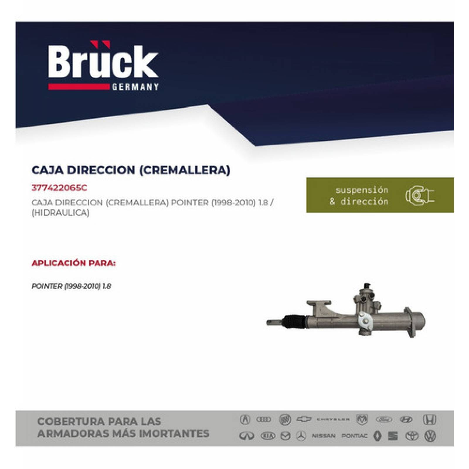 Caja Direccion Hidraulica Cremallera Pointer 2005 - 2010