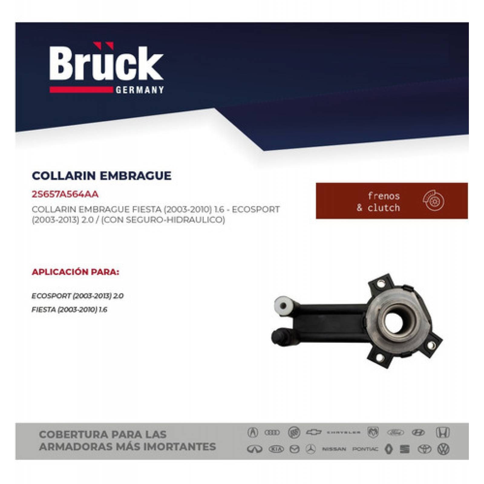 Collarin Clutch Ford Ecosport 2006