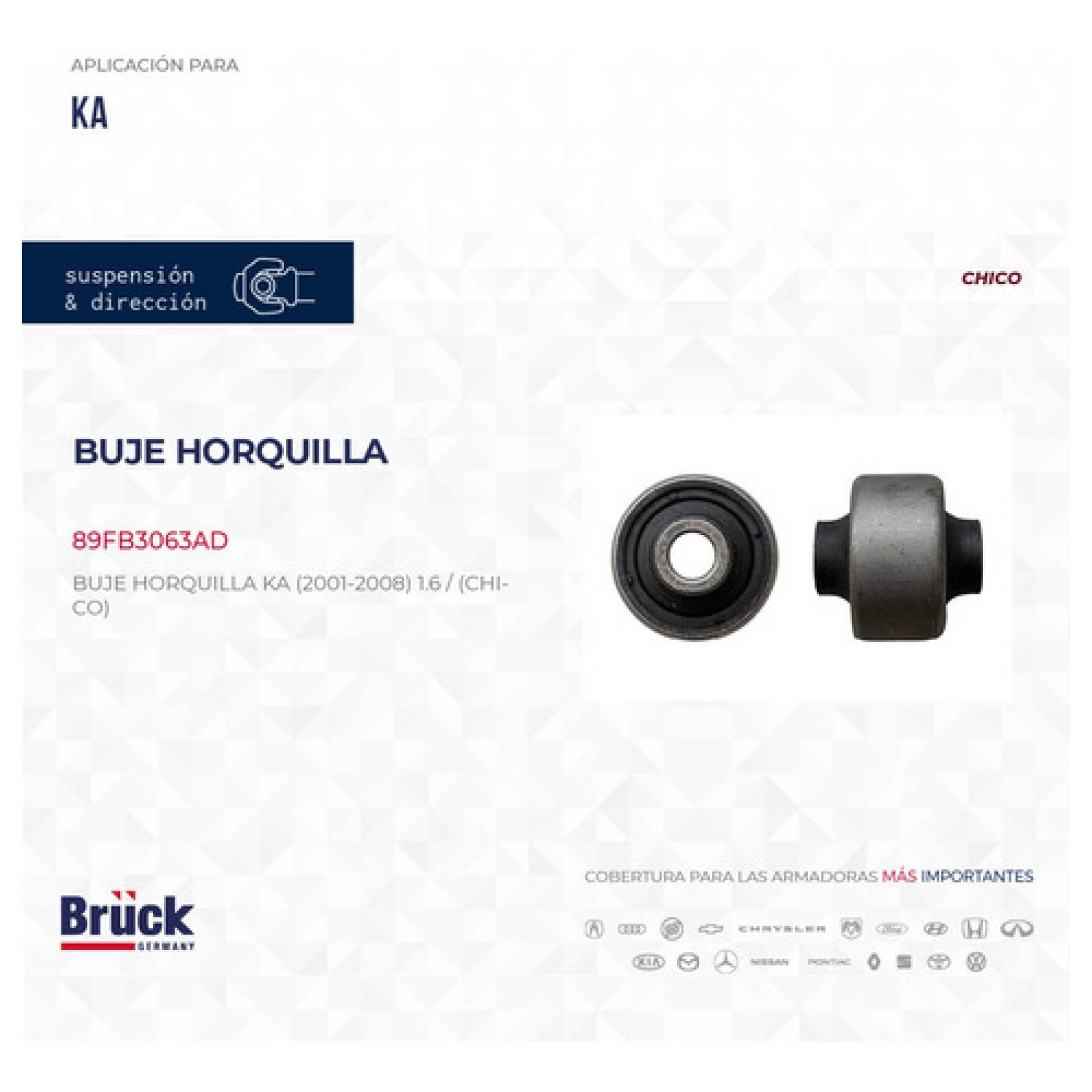 Buje Horquilla Ford Fiesta Ka 2005 Euroespaña