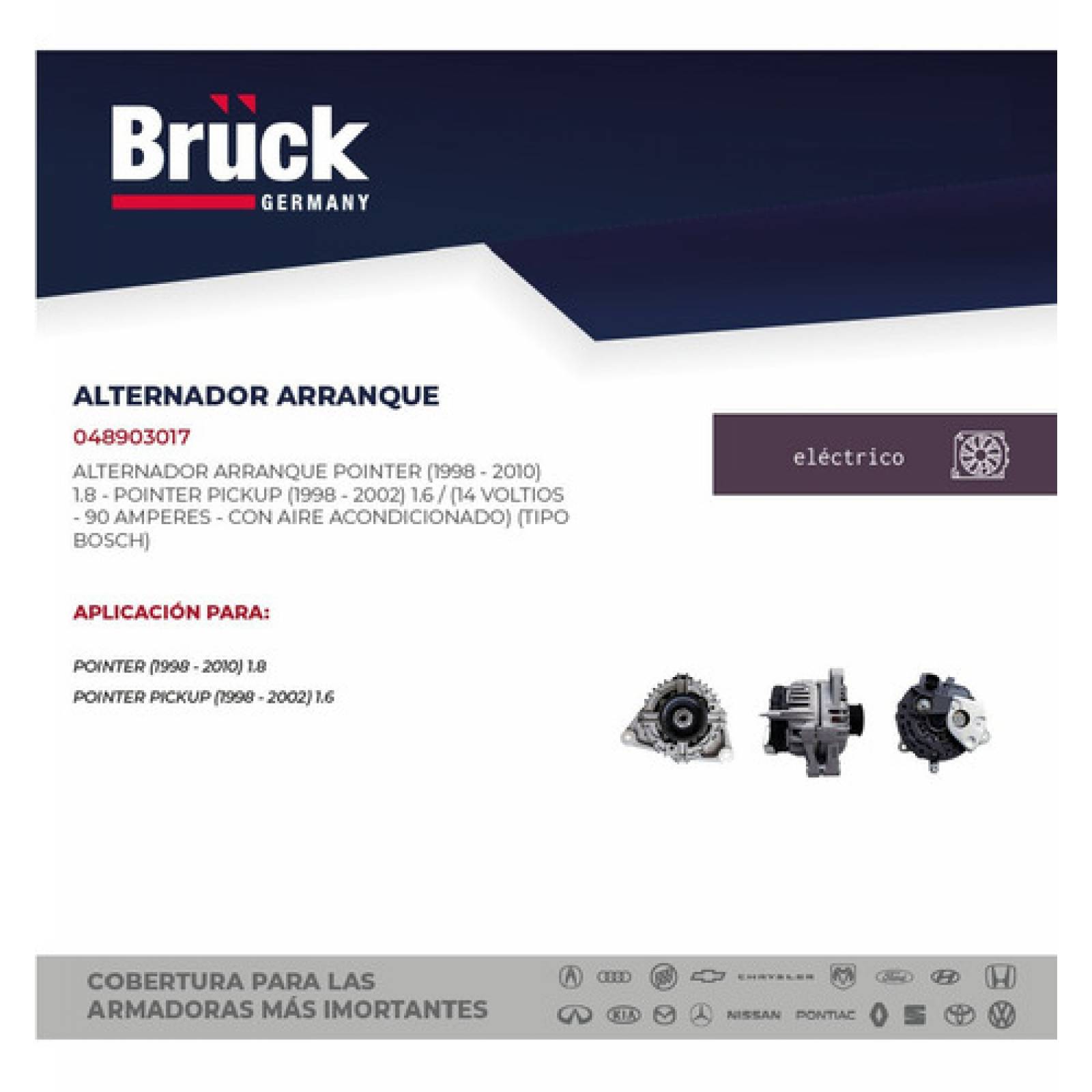 Alternador Pointer 2008