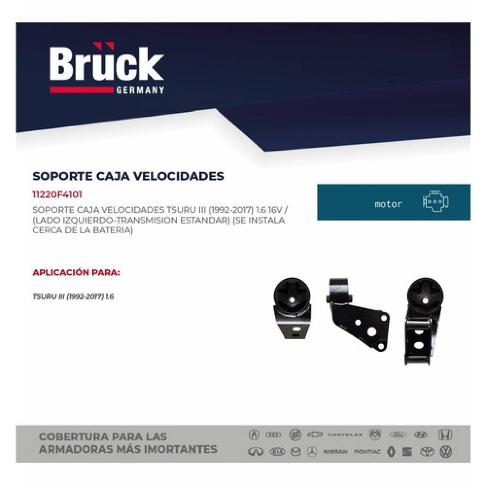 Soporte Caja Velocidad Tsuru Iii 3 1994 - 1998 Izquierda
