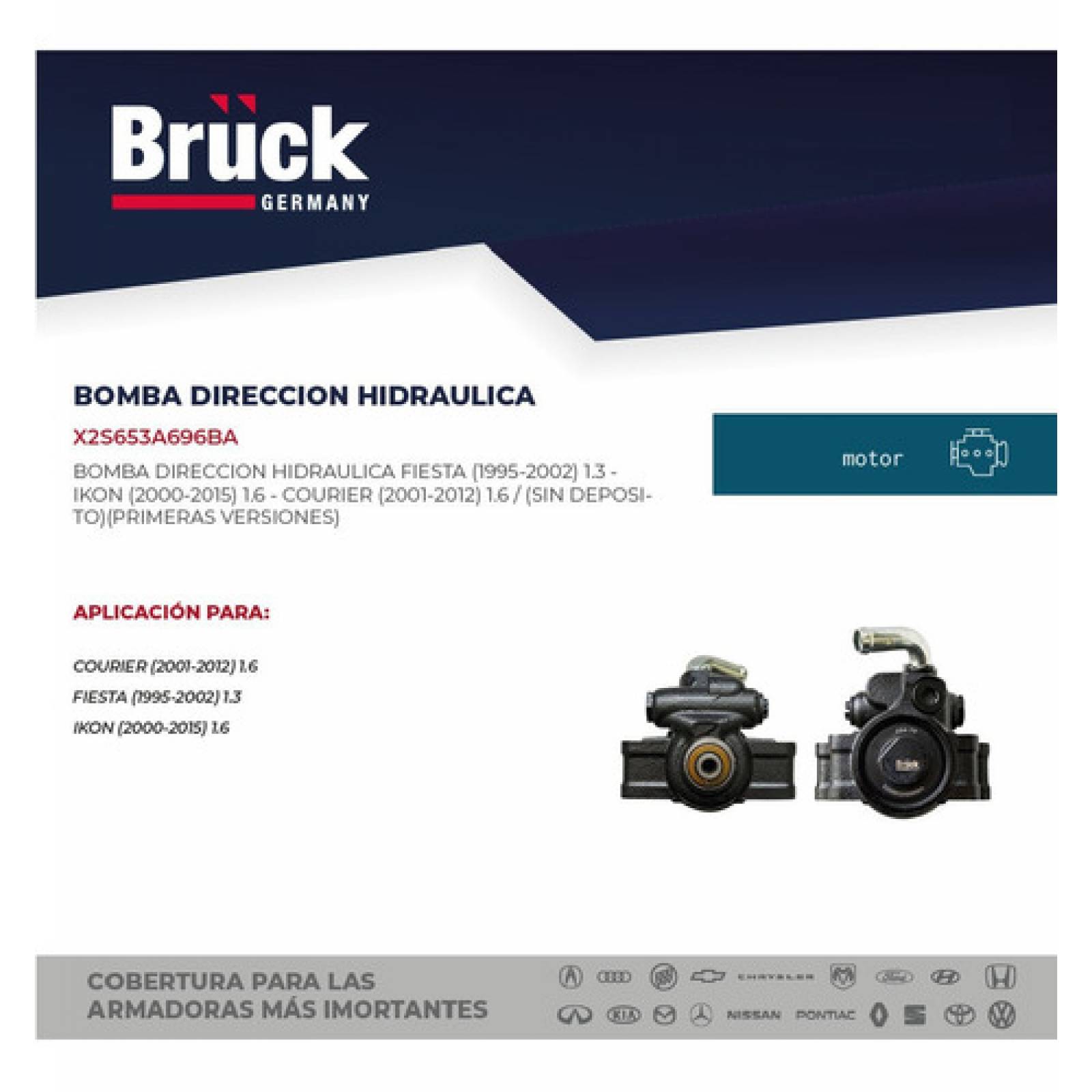 Bomba Direccion Licuadora Fiesta Ikon 2002