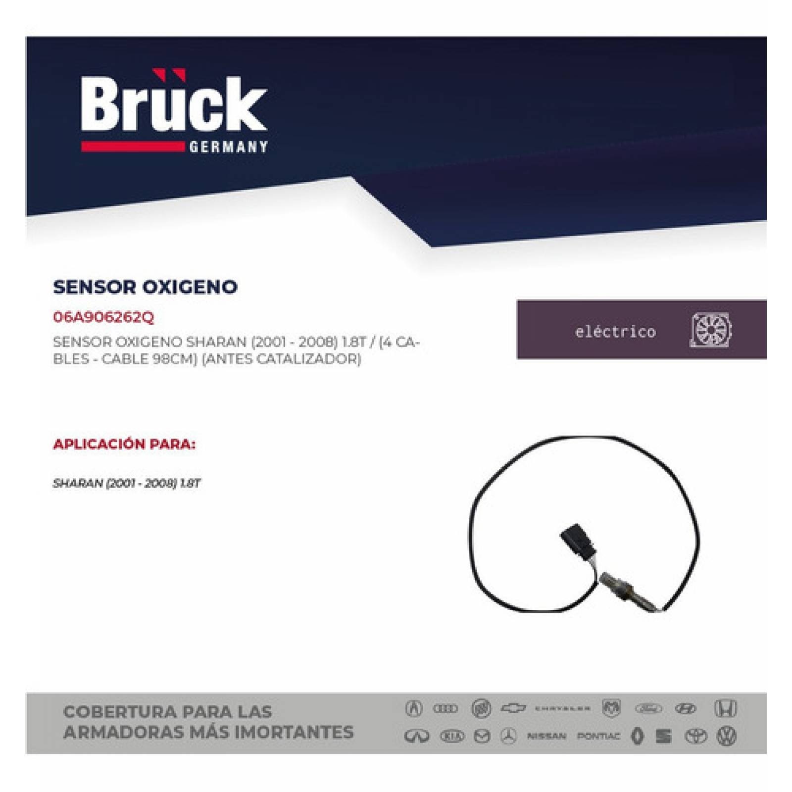 Sensor Oxigeno Vw Sharan 2004