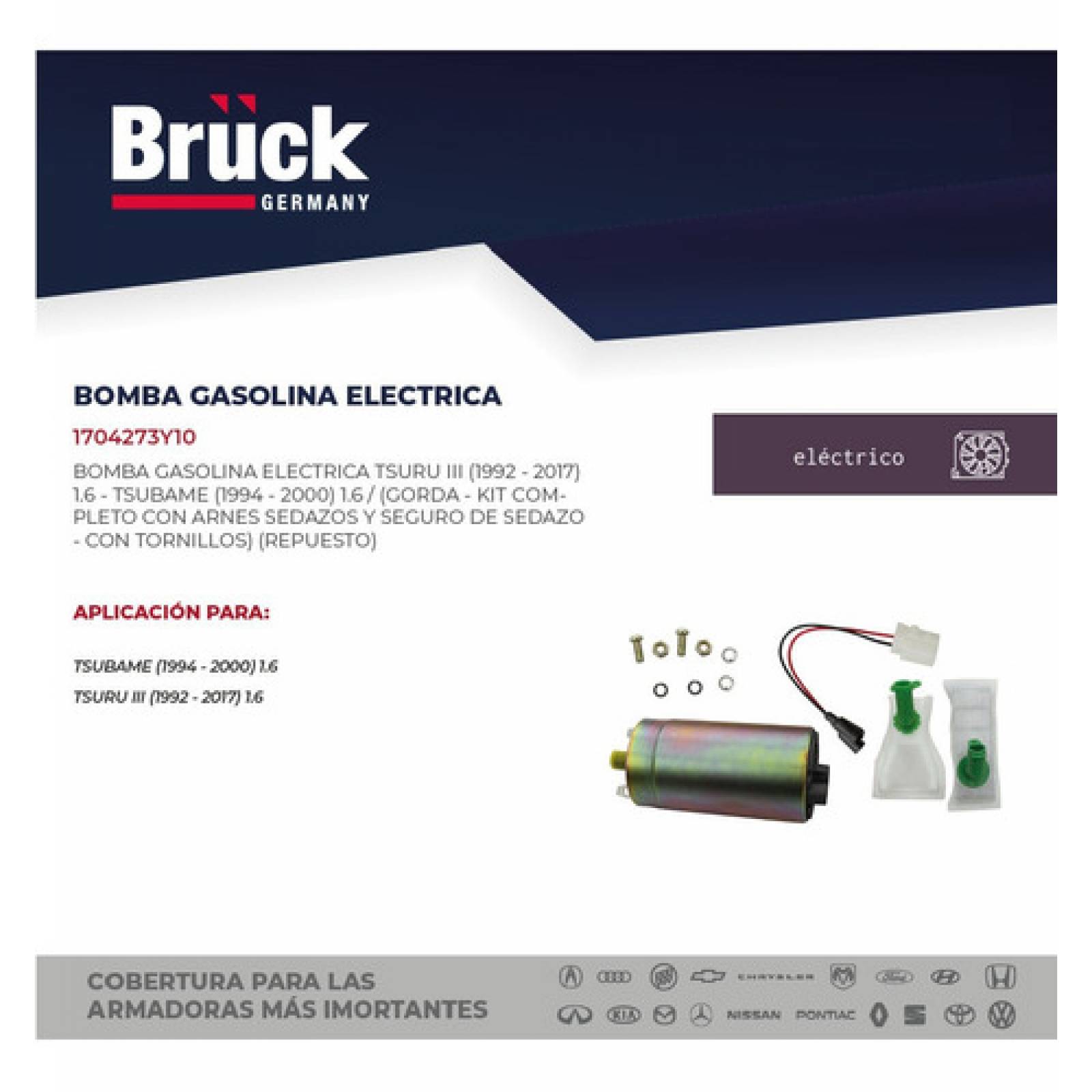 Bomba Gasolina Tsuru I I I 93-97 Tsubame Gorda Bruck Germany