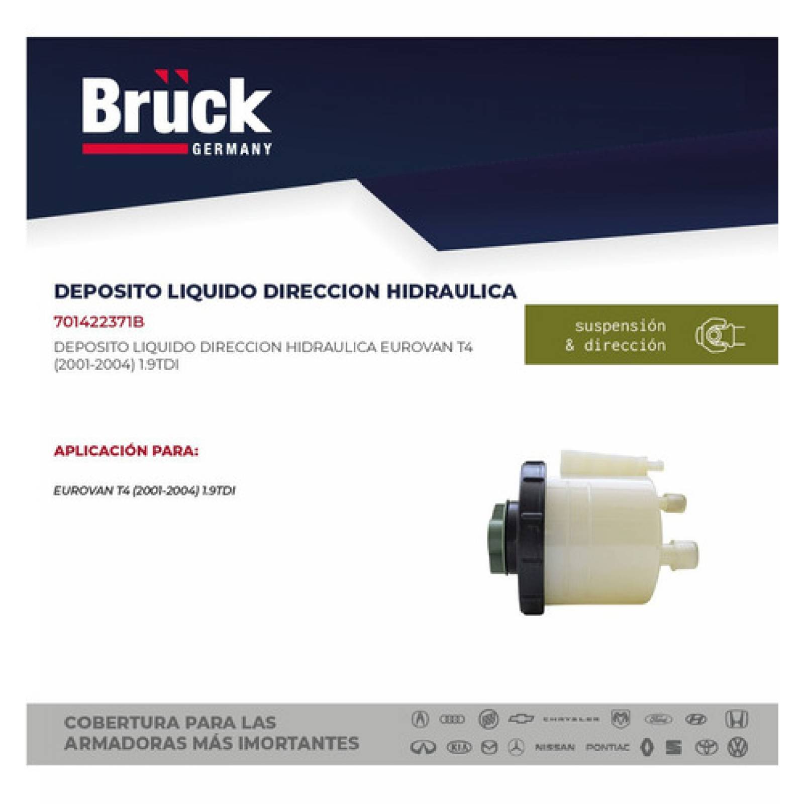 Deposito Direccion Hidraulica Eurovan 00 01 02 03 04 2.5 Lts