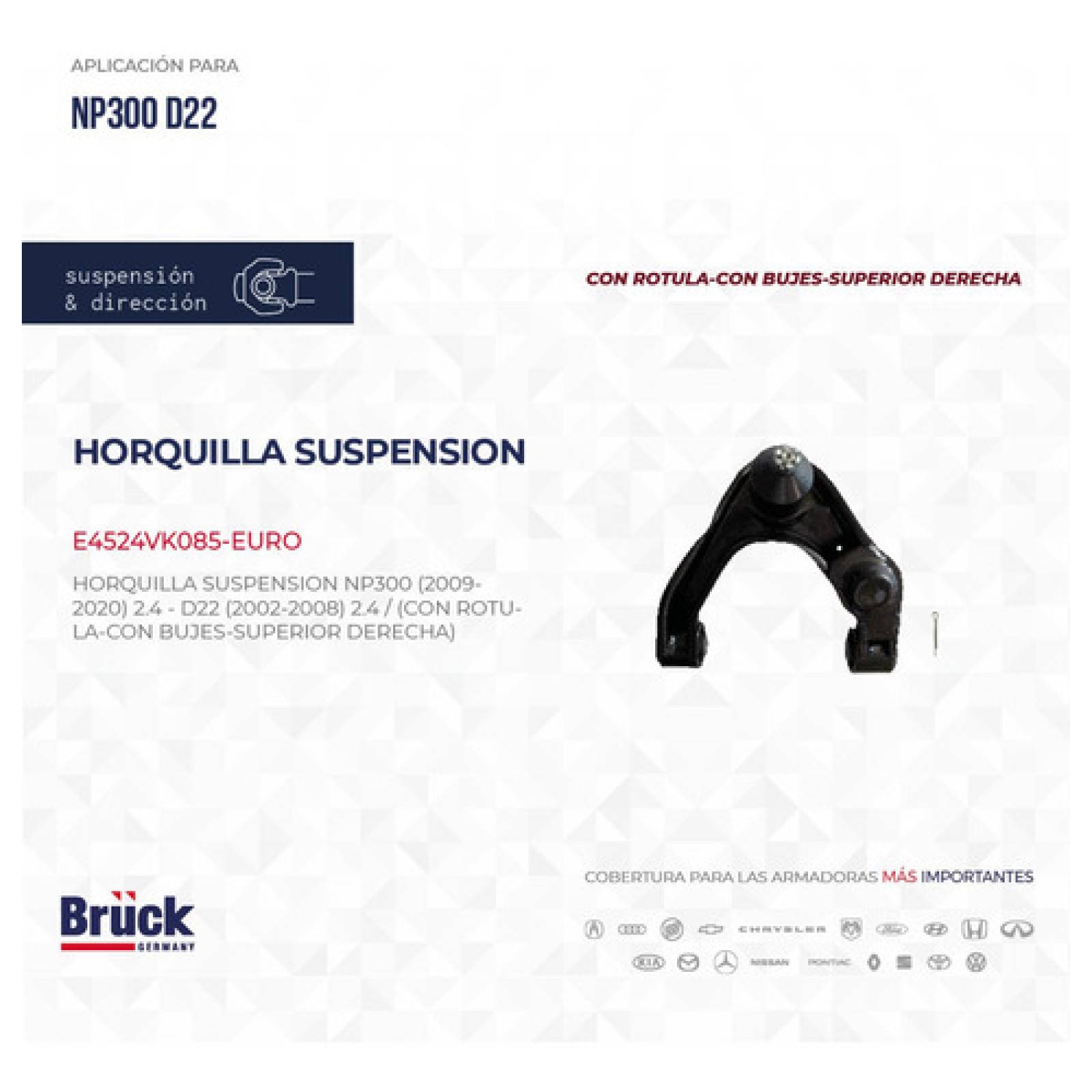 Horquilla Suspension Nissan Frontier 2006 4.0 Sup Der