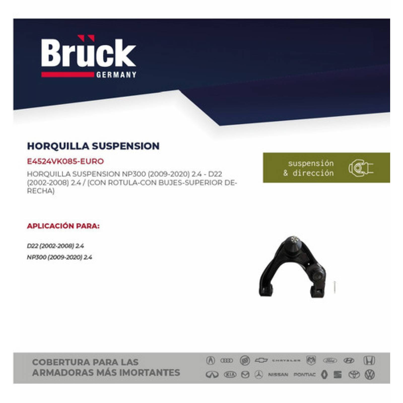 Horquilla Suspension Nissan Frontier 2006 4.0 Sup Der