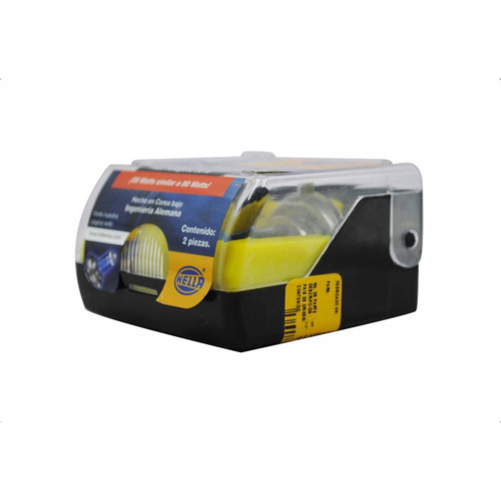 2 Focos H4 Luz Blanca Tipo Xenon 60-55w Hella Con Detalle