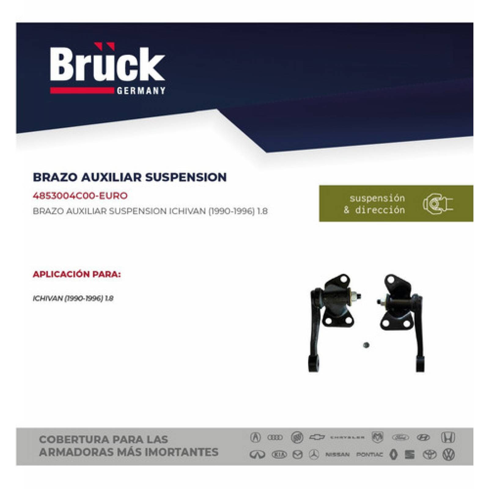 Brazo Auxiliar Suspension Ichivan 85 89 87 88 89 90 91 92 93