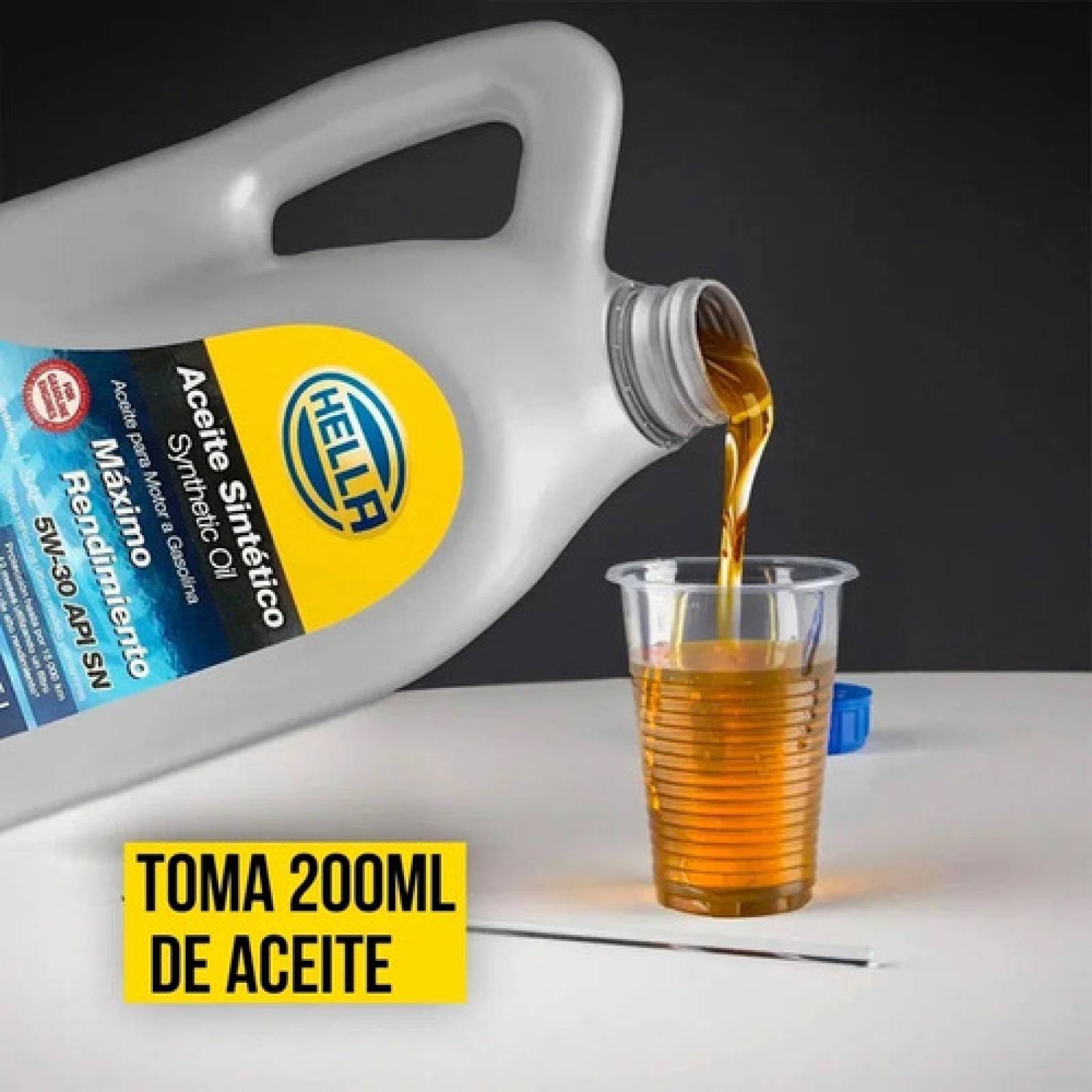 Aceite Sintetico 5 Lts Hella 5w30 + Resurs Next Promocion