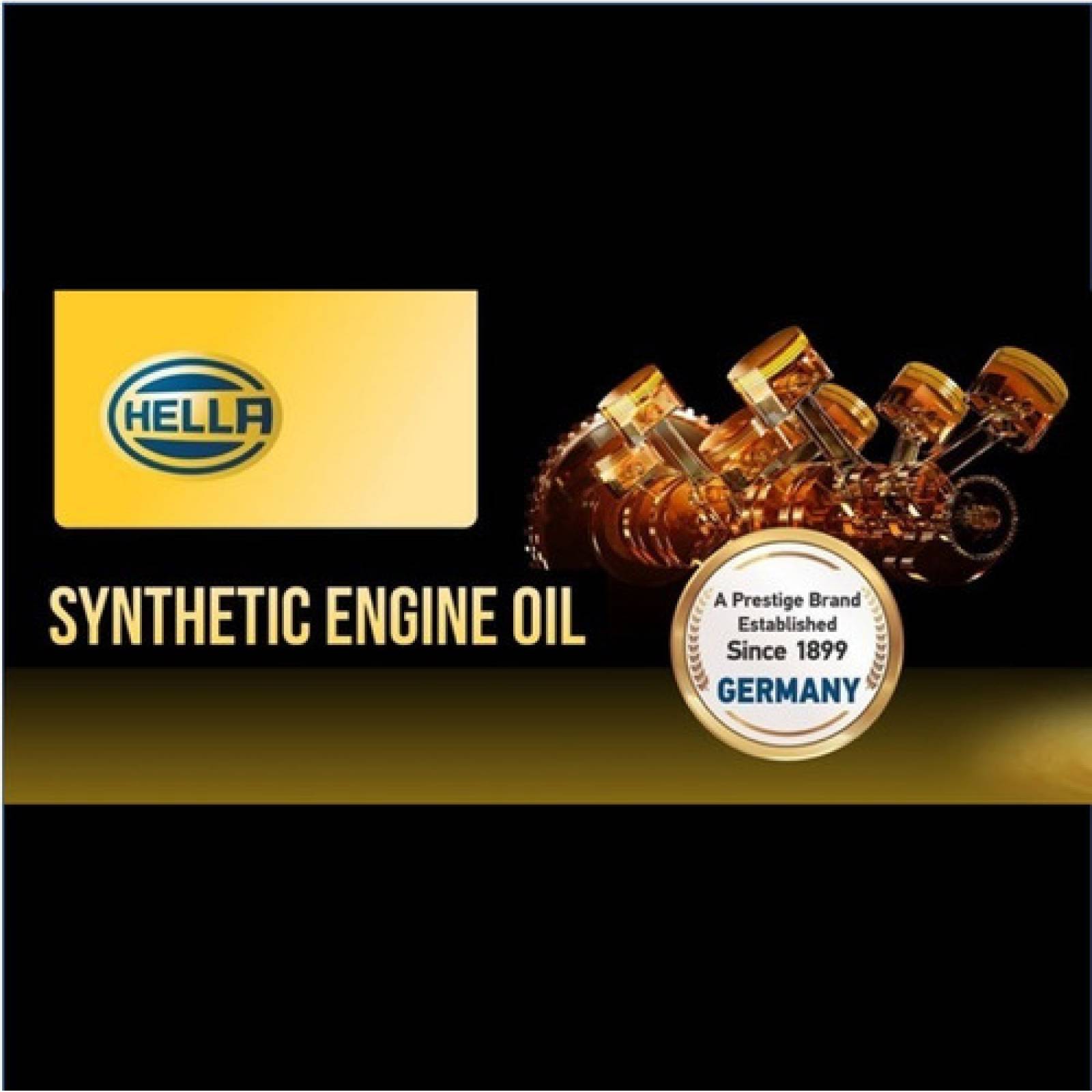 Aceite 5w30 100% Sintetico Hella 5.94 Lts Universal