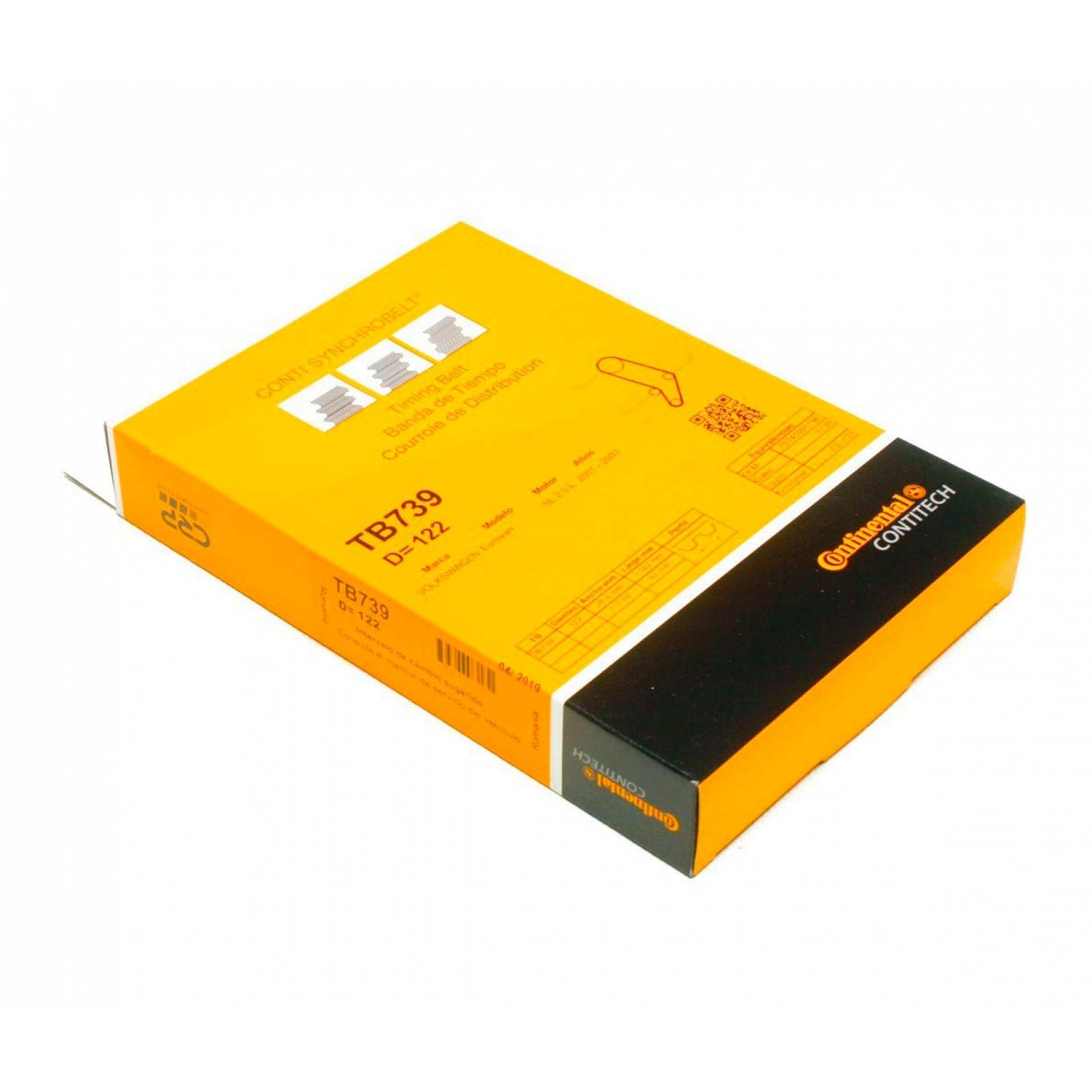 Banda Distribución Tiempo 739 Tb 283 Eurovan Contitech