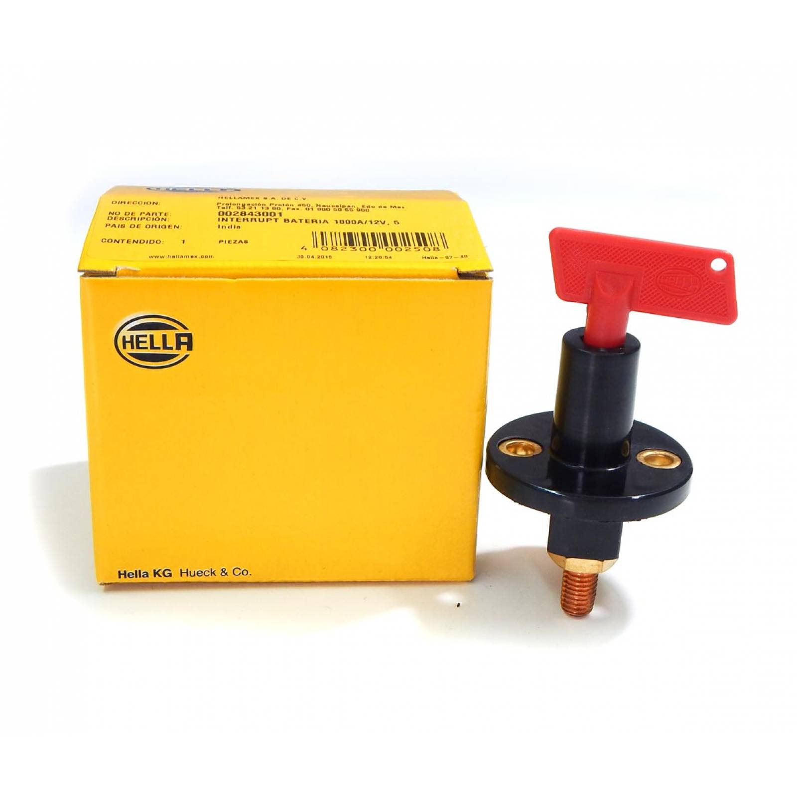 Corta Corriente Seguridad Universal 1000a 12v 500a 24v Hella