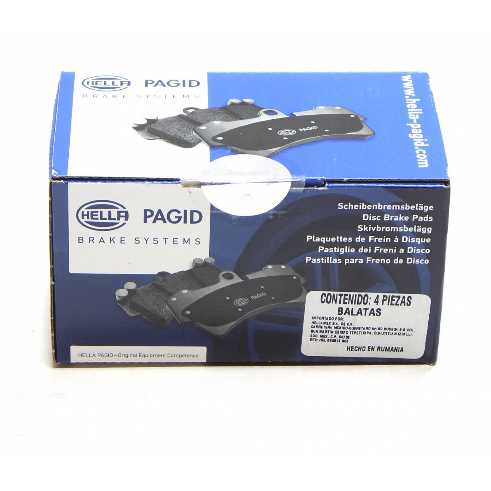 Juego Balatas Traseras Bora 05 - 10 Golf Gti Ibiza 17.2 Mm