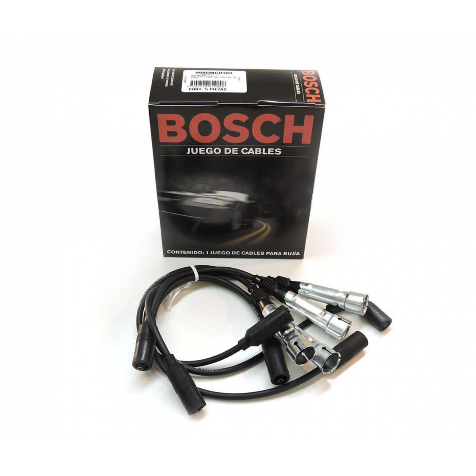 Cables Bujías Jetta Golf 87 - 92 Encendido Electrónico Bosch