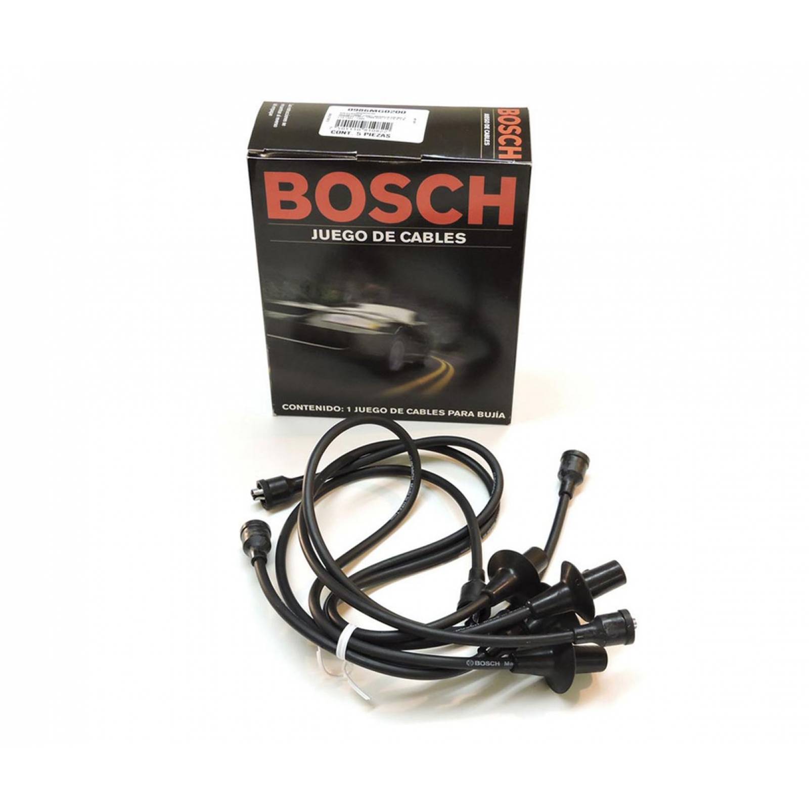 Cables De Bujías Vw Sedan Vocho Encendido Normal - Bosch