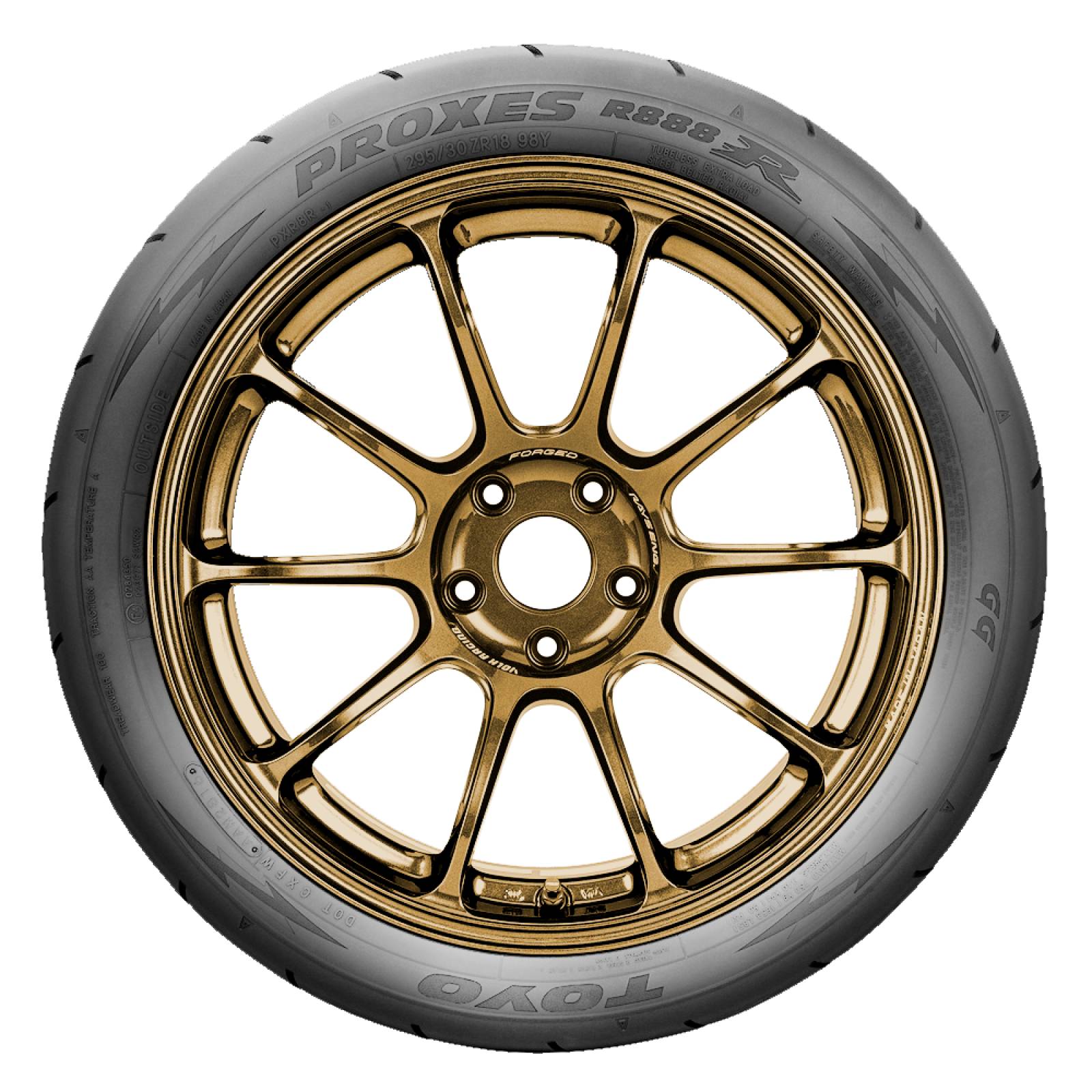 Llanta 205/40R17 84W Toyo Proxes R888R