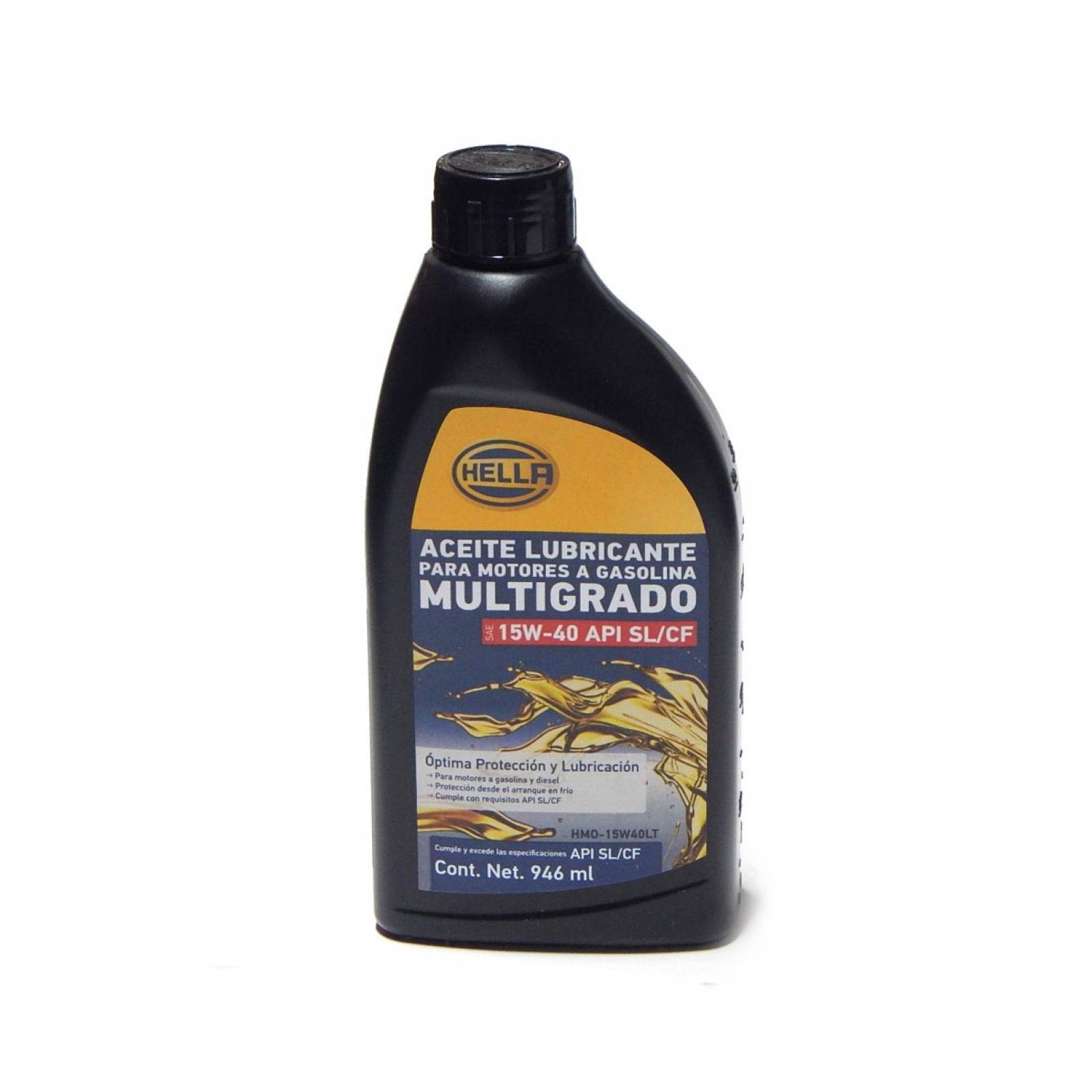 Aceite 15w40 Mineral Multigrado Para Motores Gasolina 946 Ml