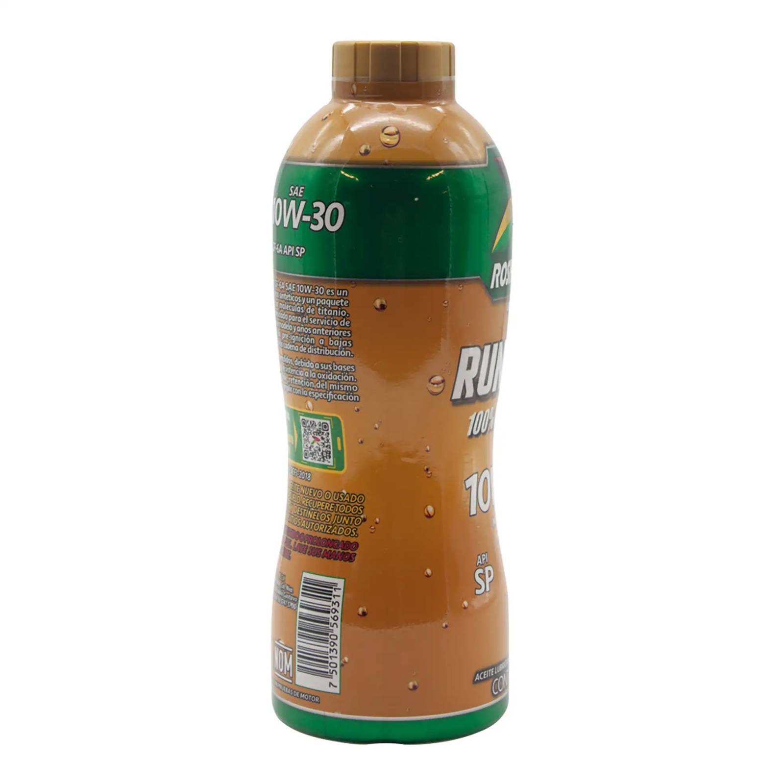 Aceite Motor Multigrado RUN-PWR Roshfrans Sintético 10W-30, 950 ml