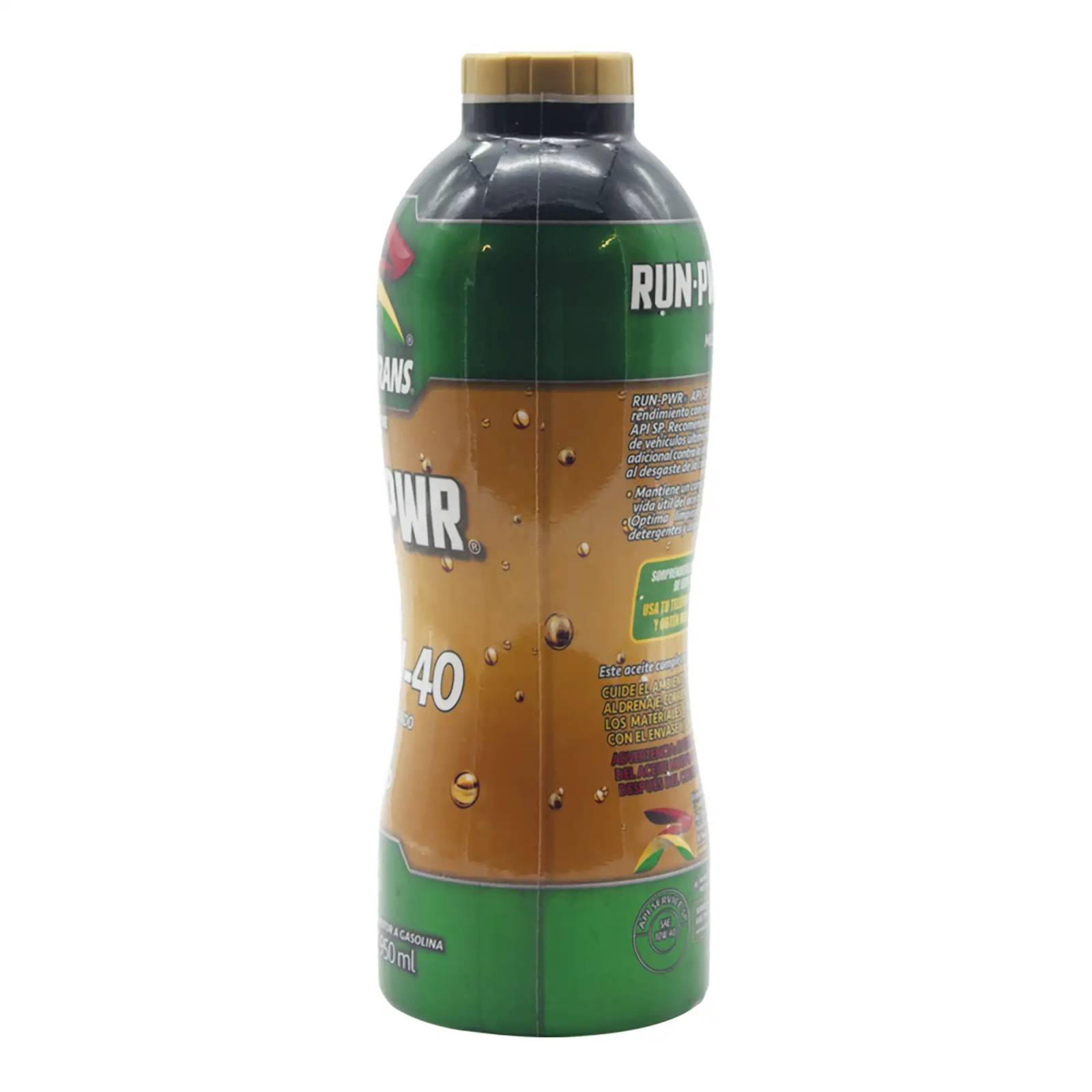 Aceite Motor Multigrado Roshfrans RUN-PWR 10W-40 SP, 950 ml