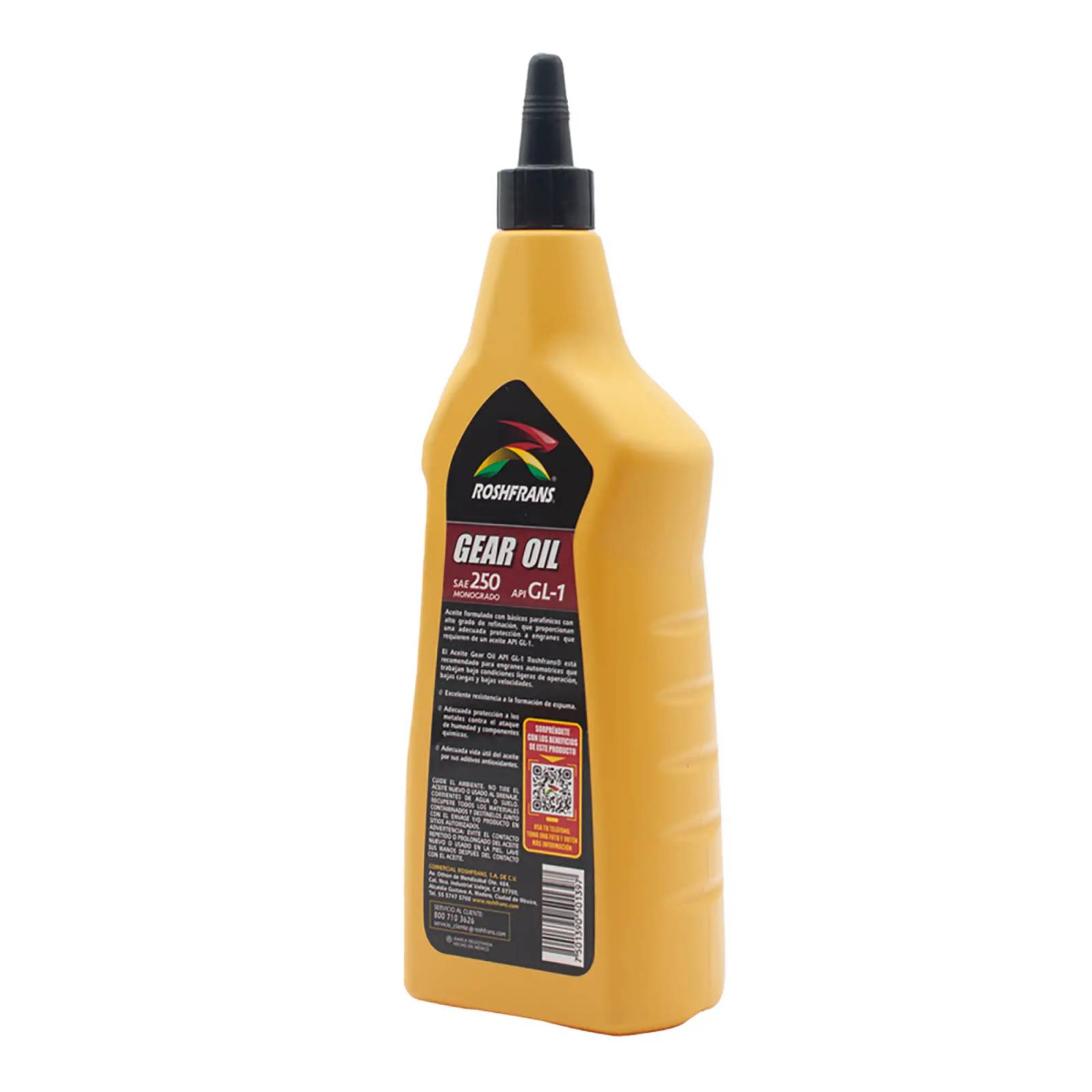 Aceite Transmisión Estándar Roshfrans Gear Oil 250, 950 ml