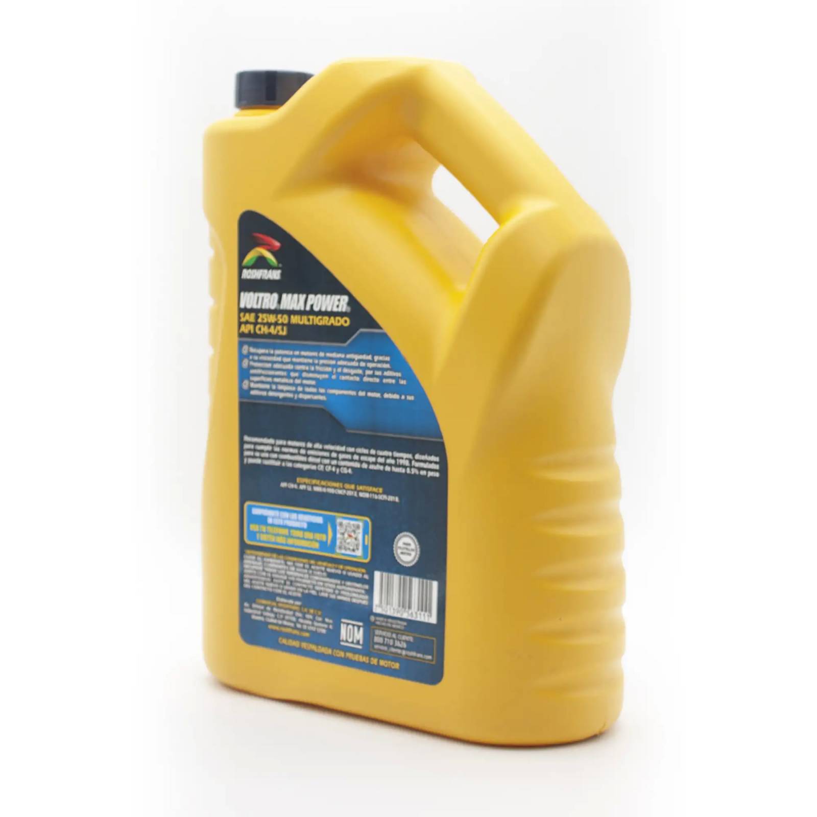 Aceite Motor Diésel Multigrado Roshfrans Voltro Max Power 25W-50, 5 L