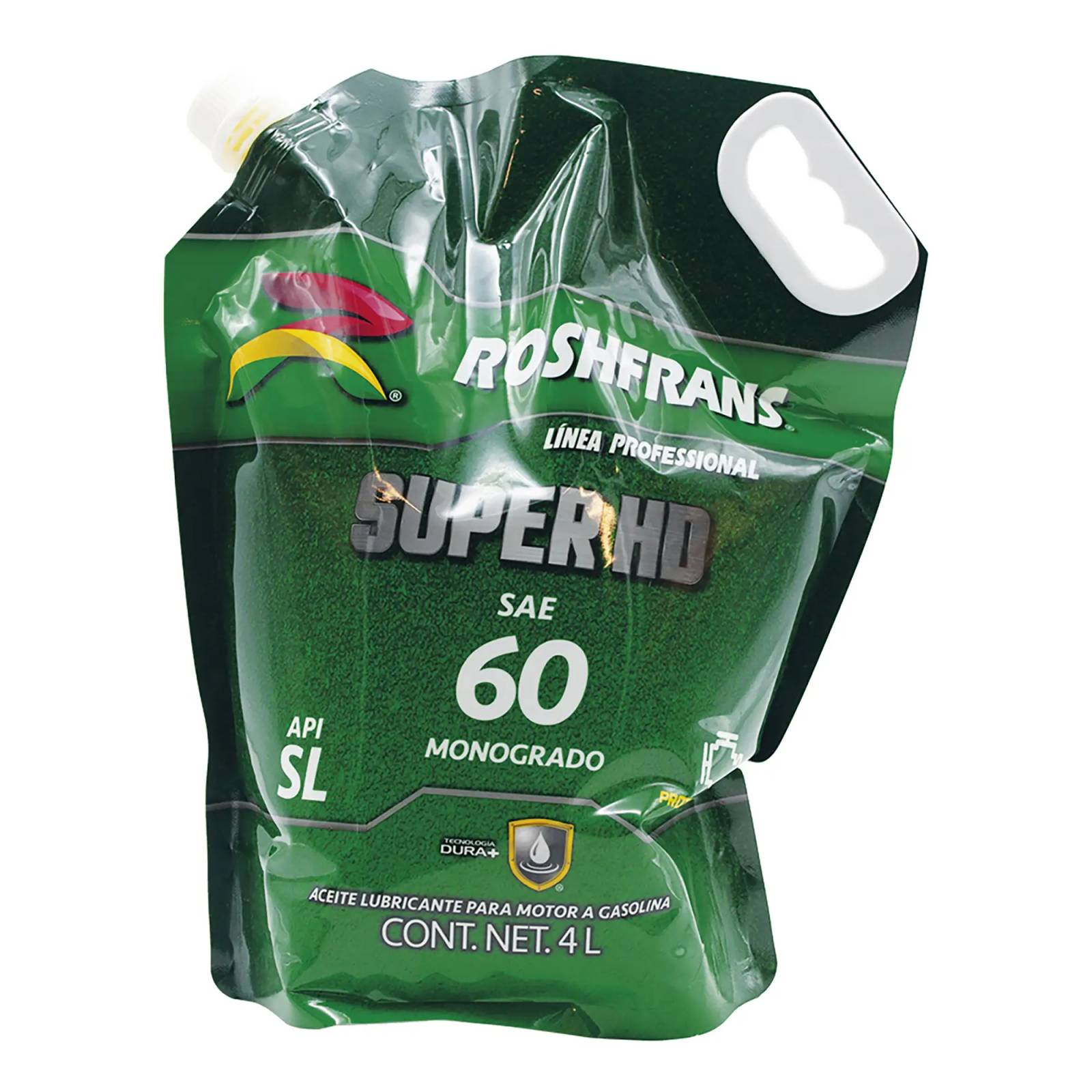 Aceite Motor Multigrado Roshfrans SUPER HD 60, 4 L