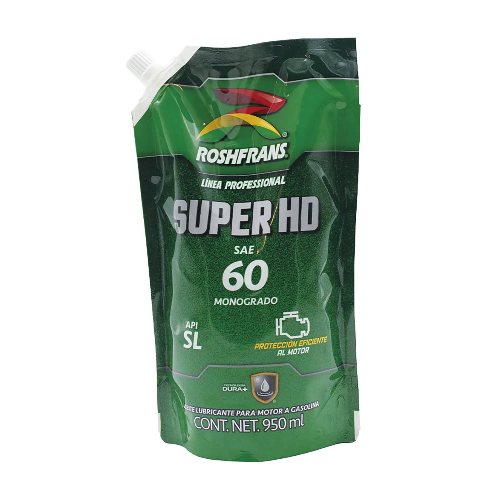 Aceite Motor Multigrado Roshfrans SUPER HD 60, 950 ml