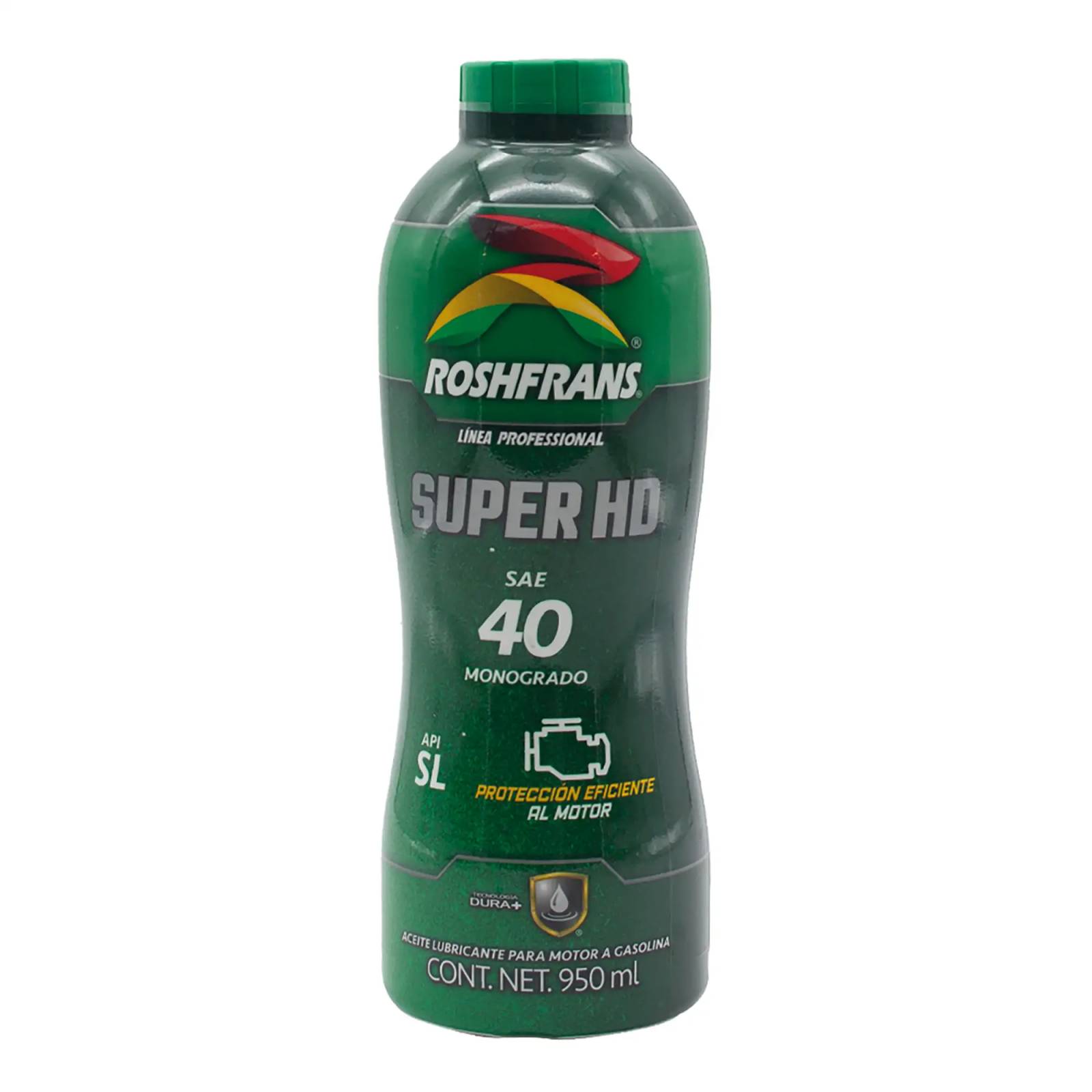 Aceite Motor Multigrado Roshfrans SUPER HD 40, 950 ml
