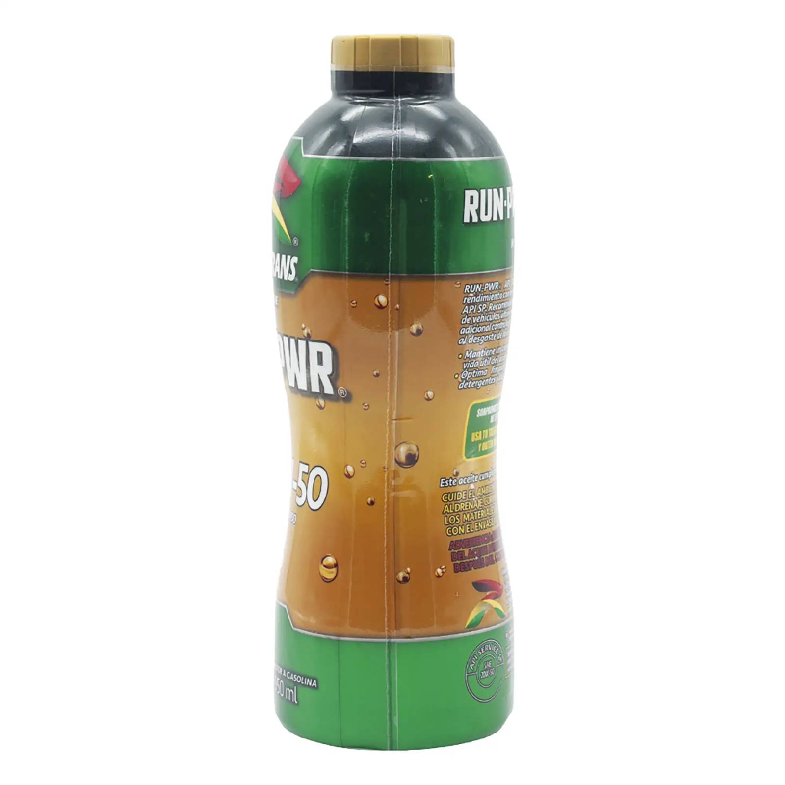 Aceite Motor Multigrado Roshfrans RUN-PWR 20W-50 SP, 950 ml