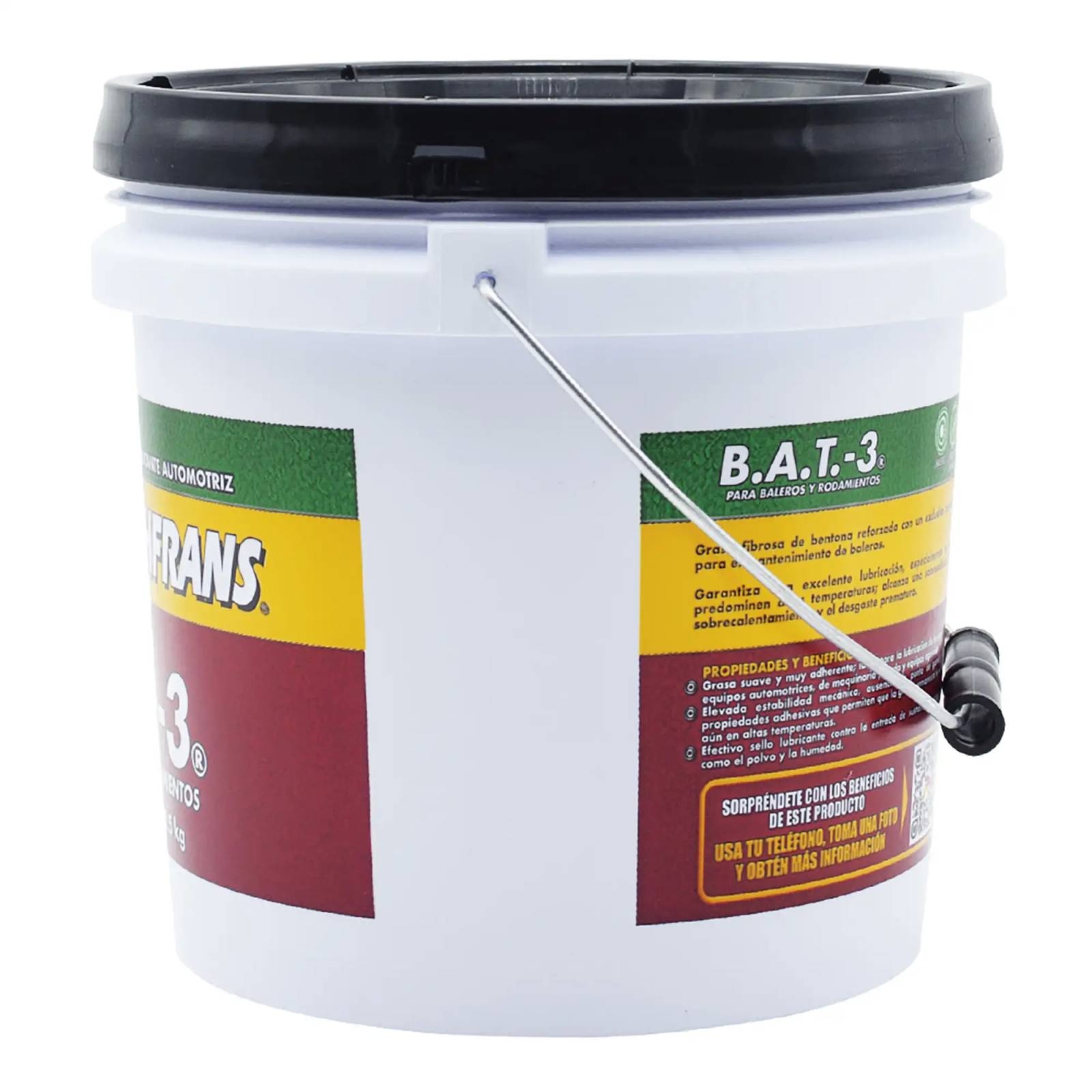 Grasa Lubricante Roshfrans BAT 3 Baleros Automotrices, 3.5 Kg