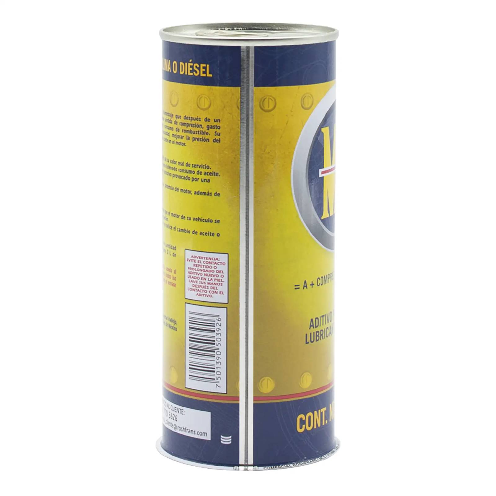 Aditivo para Aceite Lubricante de Motor Roshfrans MC-2, 440 ml