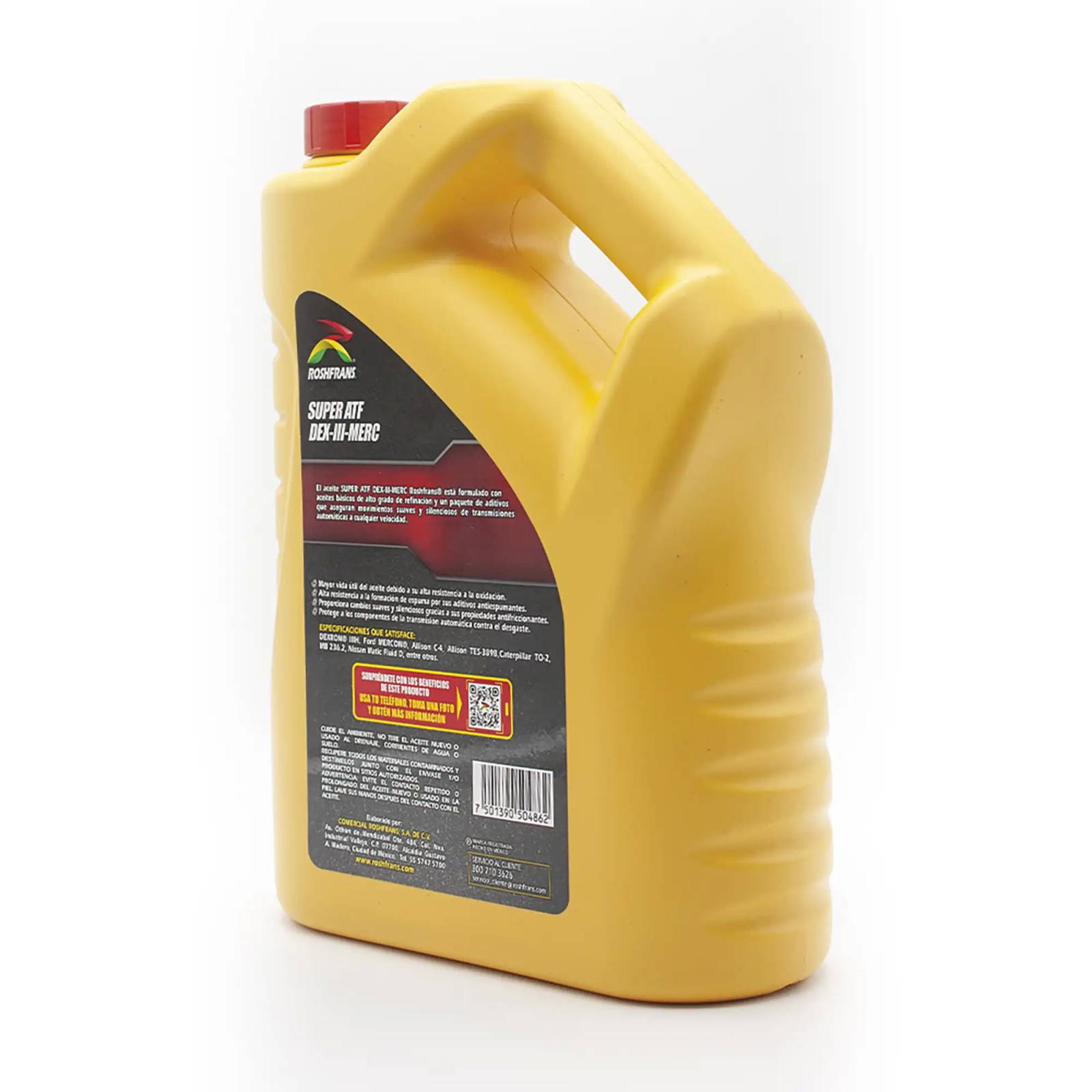 Fluido Transmisión Automática Roshfrans Super ATF DEX-III-MERC, 5 L