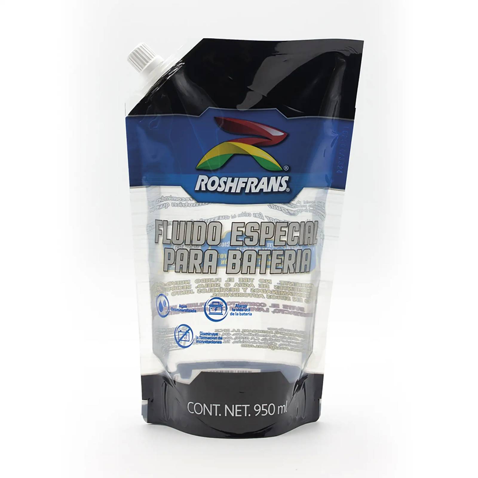 Fluido Especial para Batería Roshfrans, 950 ml