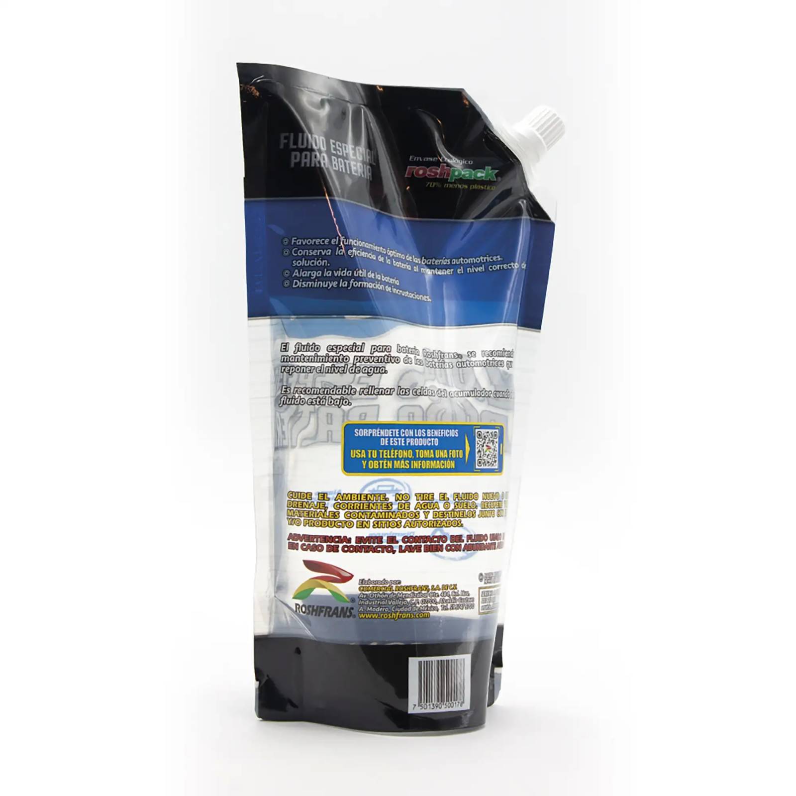 Fluido Especial para Batería Roshfrans, 950 ml