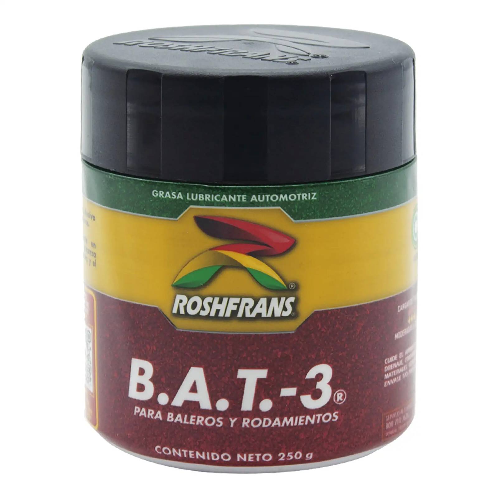 Grasa Baleros Rodamientos Roshfrans BAT 3, 250 gr