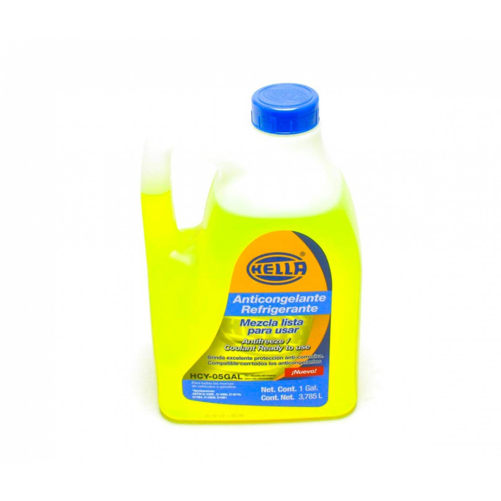Anticongelante Amarillo 1 Galón Listo Para Usar Hella