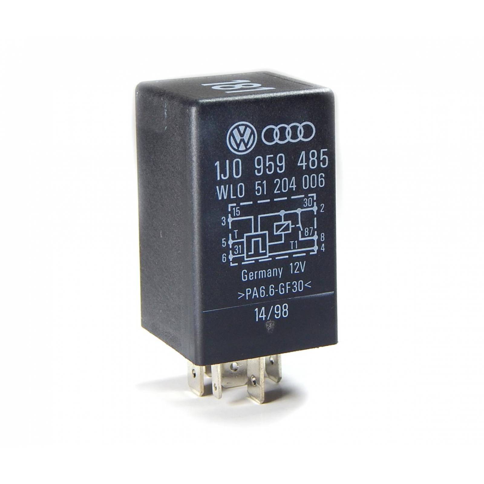 Relevador Relay Ventila Jetta A4 99 - 15 Golf Beetle 00 - 10