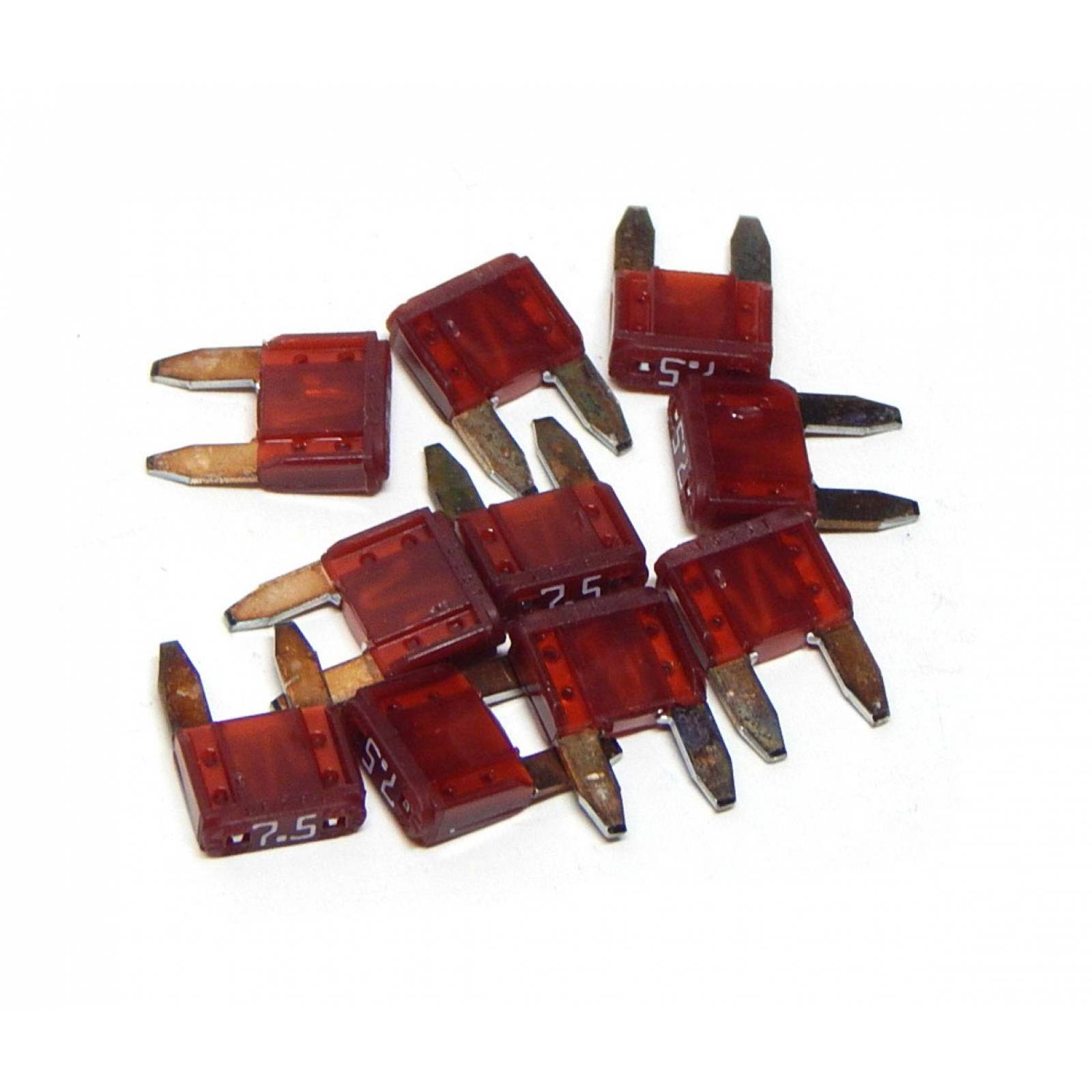 Mini Fusible Automotriz 7.5 Amperes 10 Piezas Meistersatz